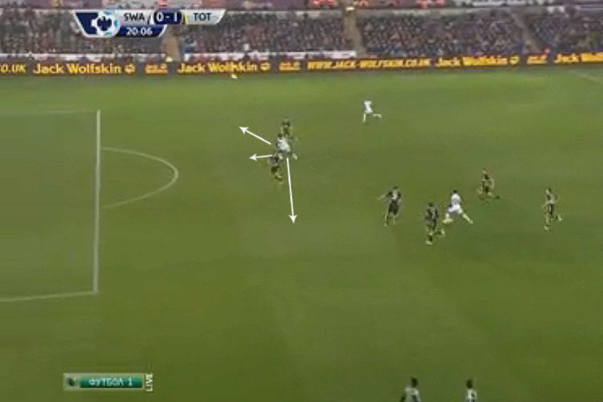 Bony's excellent movement will open up space for Aguero.