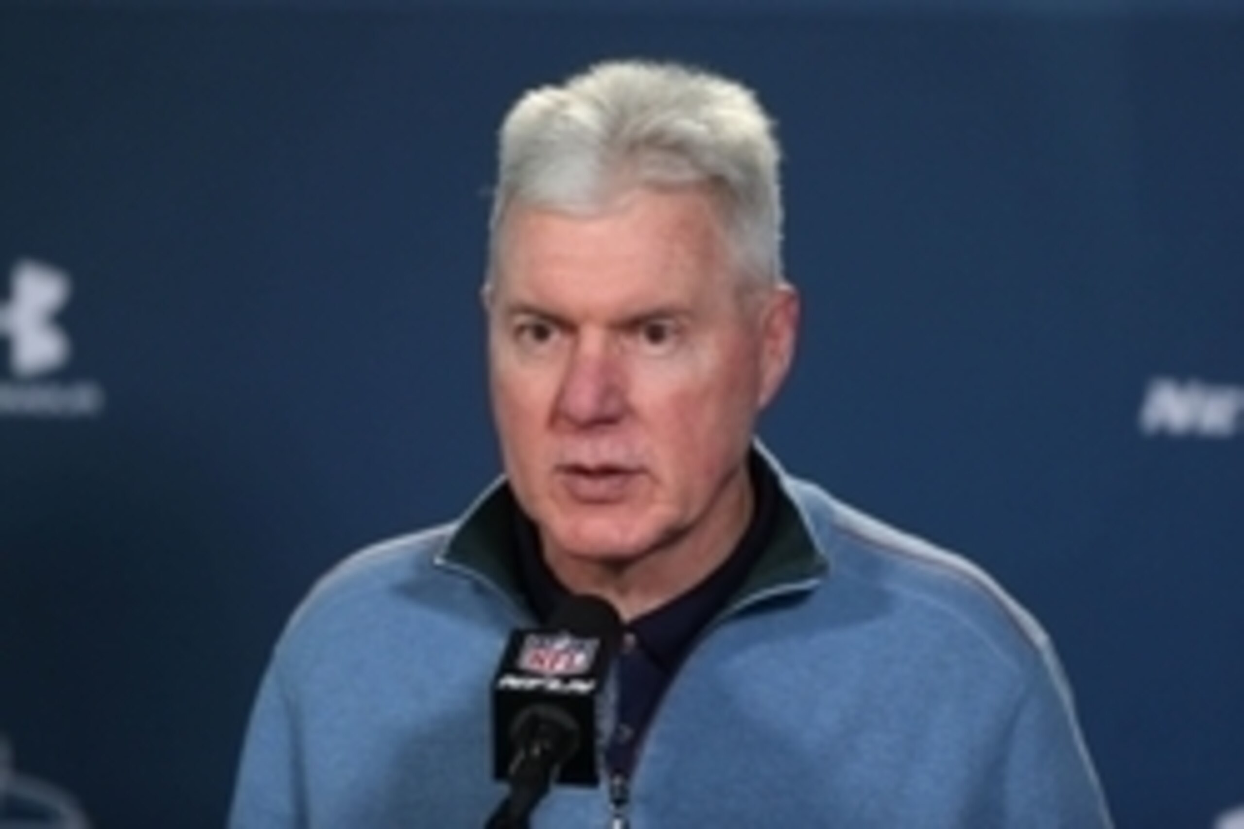 Feb 19, 2015; Indianapolis, IN, USA; Green Bay Packers general manager Ted Thompson speaks at a press conference during the 2015 NFL Combine at Lucas Oil Stadium. Mandatory Credit: Brian Spurlock-USA TODAY Sports
