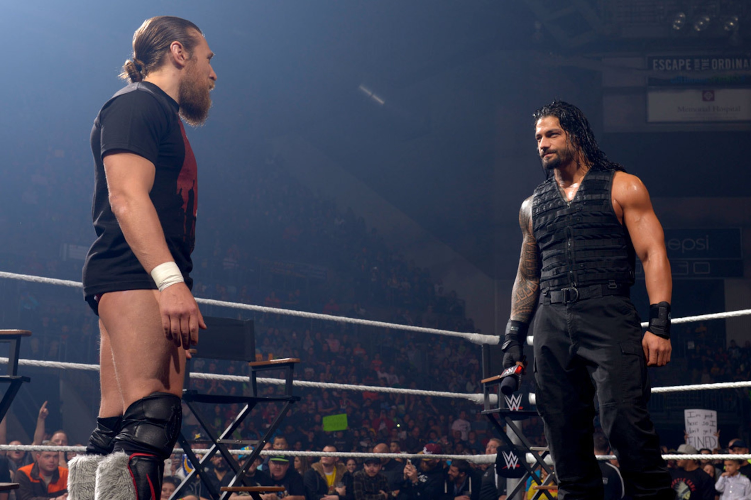 Daniel Bryan and Roman Reigns