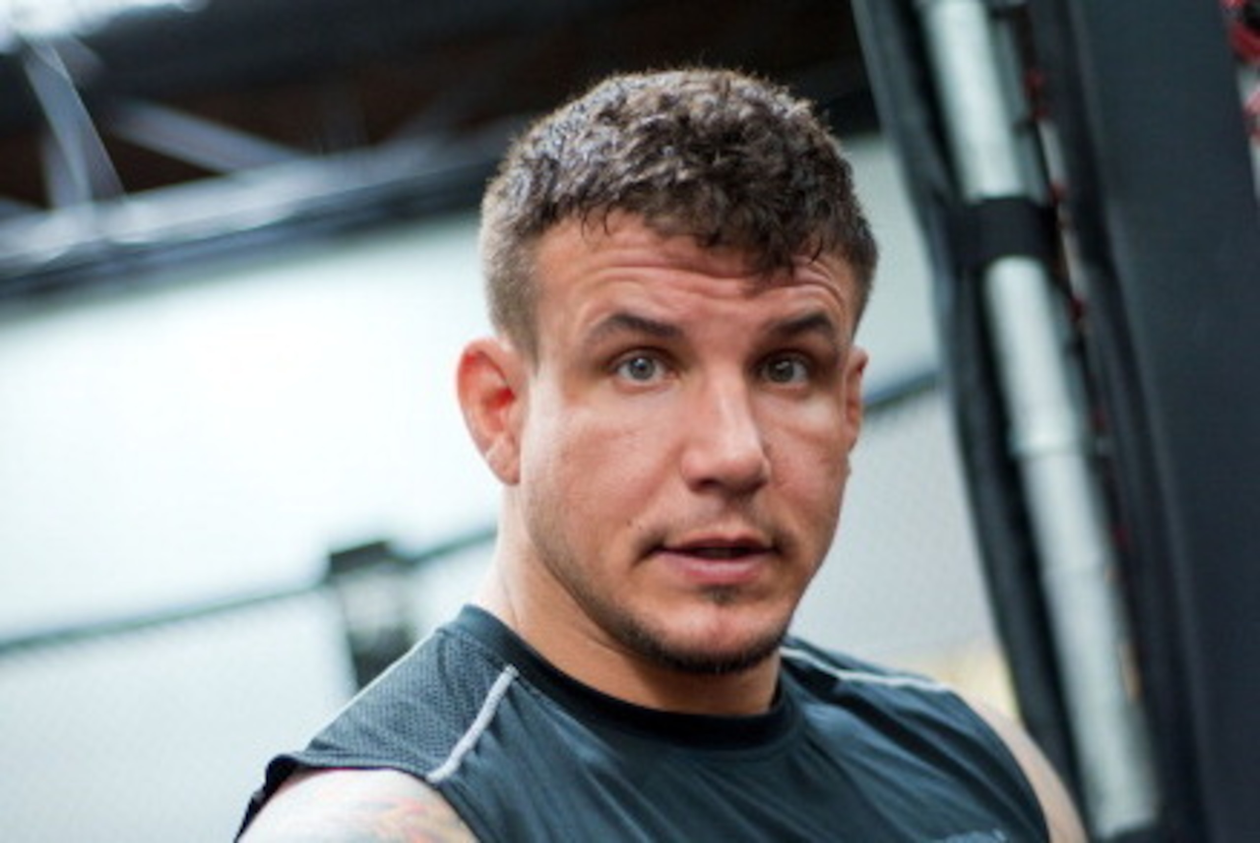 ALBUQUERQUE, NM - APRIL 08:  UFC heavyweight contender Frank Mir poses at Jackson’s Mixed Martial Arts & Fitness Academy on April 8, 2013 in Albuquerque, New Mexico.  (Photo by Steve Snowden/Getty Images)