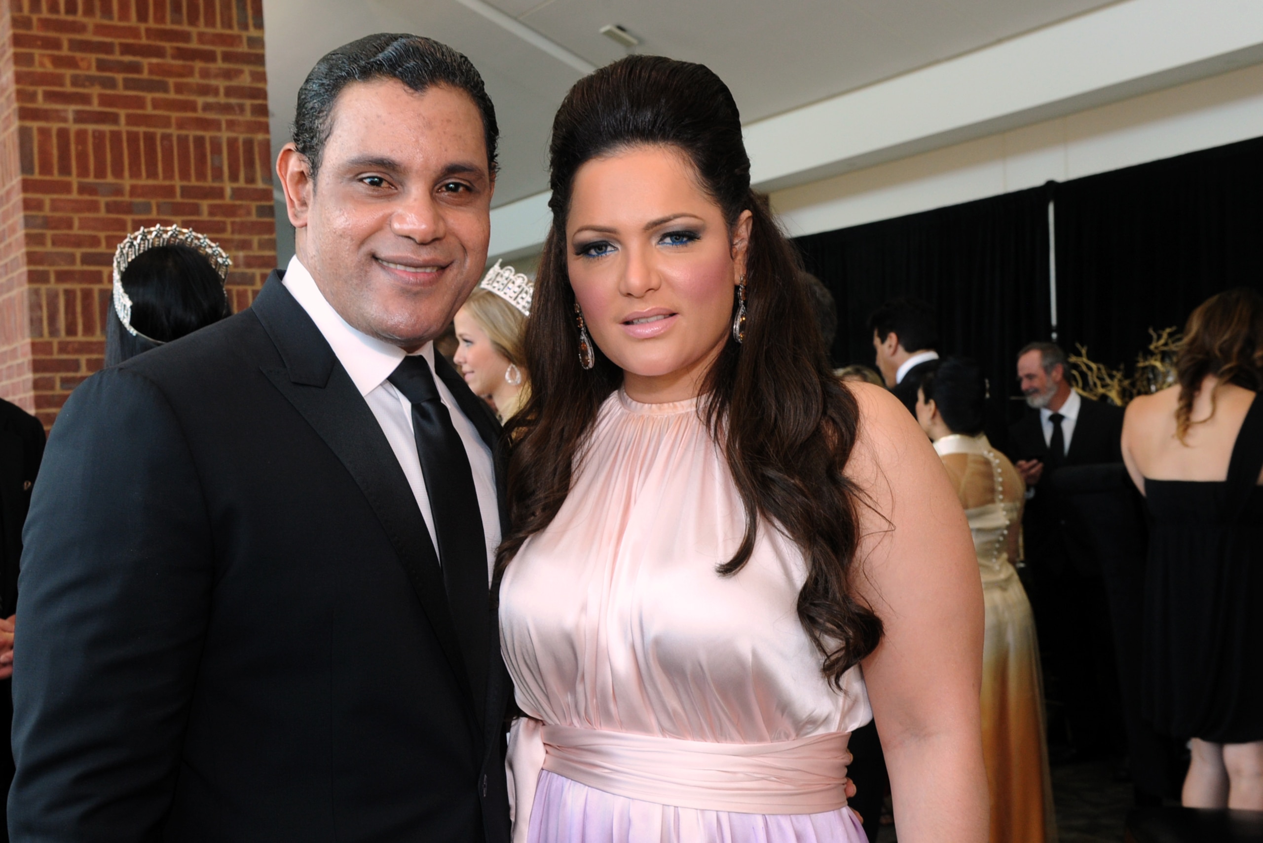 Sammy Sosa and his wife Sonia at an event in St. Paul, Minnesota, in 2012. Sammy Sosa and his wife Sonia at an event in St. Paul, Minnesota, in 2012.