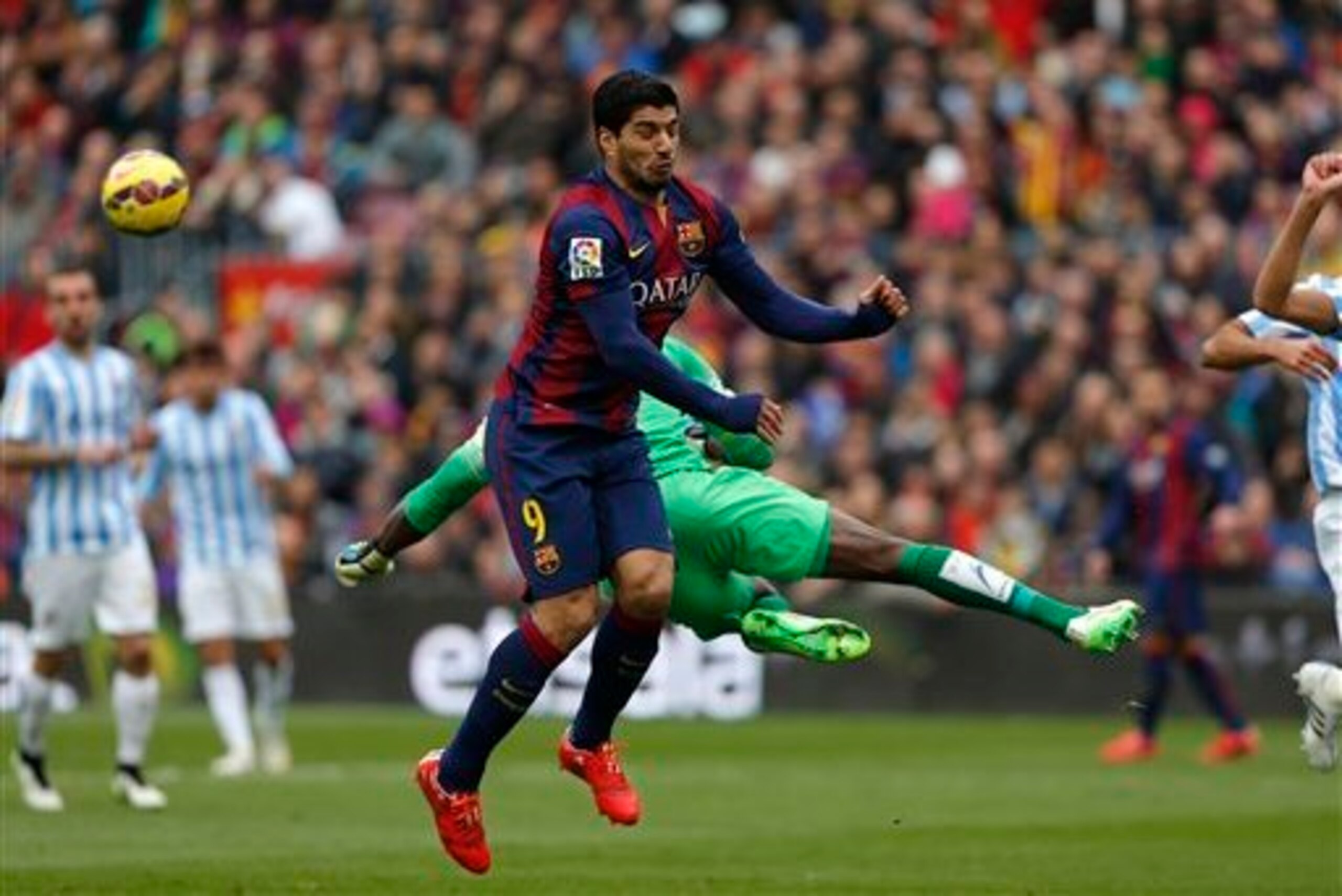 Things just didn't go right for Suarez.