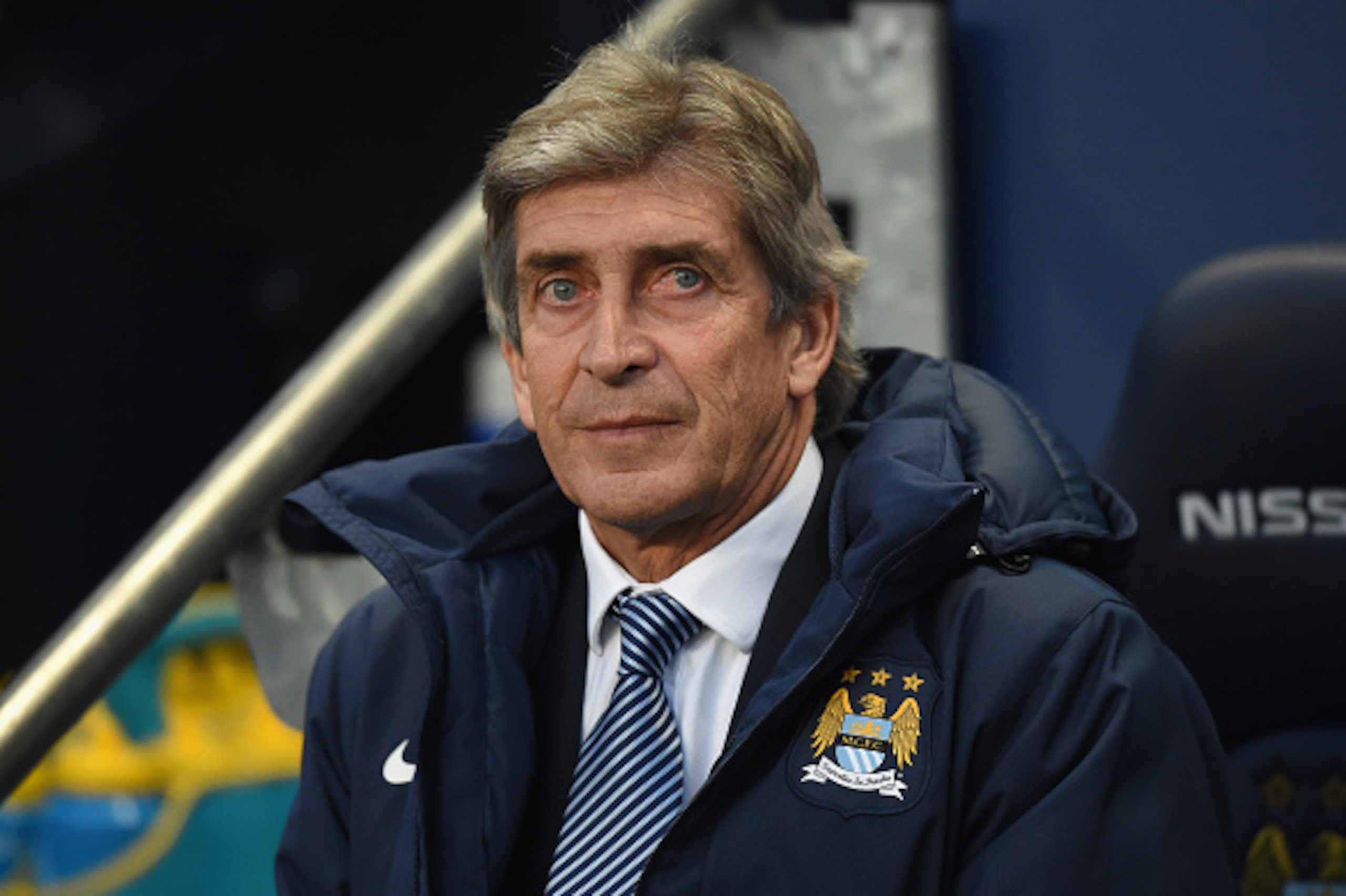 MANCHESTER, ENGLAND - FEBRUARY 21: Manuel Pellegrini, manager of Manchester City during the Barclays Premier League match between Manchester City and Newcastle United at Etihad Stadium on February 21, 2015 in Manchester, England. (Photo by Michael Regan/ MANCHESTER, ENGLAND - FEBRUARY 21: Manuel Pellegrini, manager of Manchester City during the Barclays Premier League match between Manchester City and Newcastle United at Etihad Stadium on February 21, 2015 in Manchester, England. (Photo by Michael Regan/