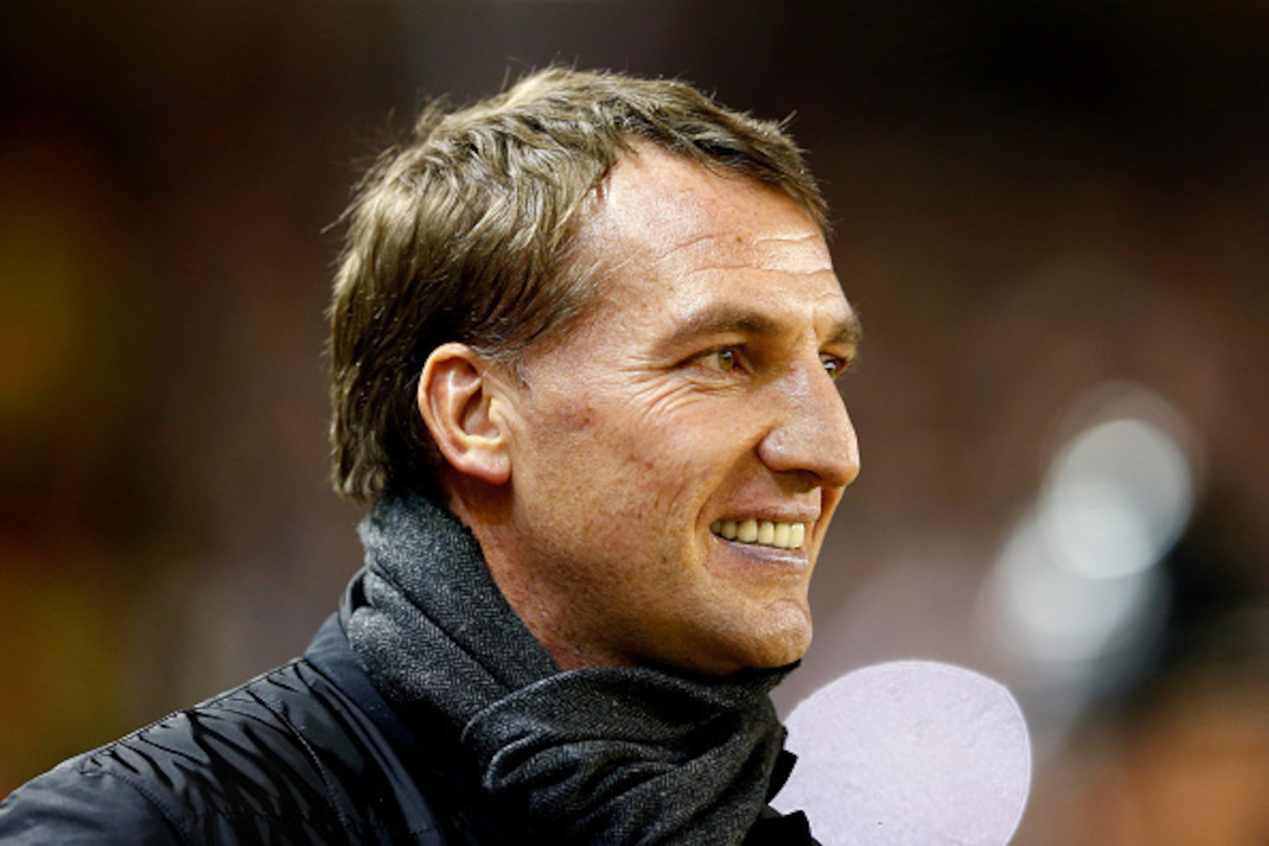 LIVERPOOL, ENGLAND - FEBRUARY 19:  Brendan Rodgers the manager of Liverpool looks on during the UEFA Europa League Round of 32 match between Liverpool FC and Besiktas JK at Anfield on February 19, 2015 in Liverpool, United Kingdom.  (Photo by Julian Finne