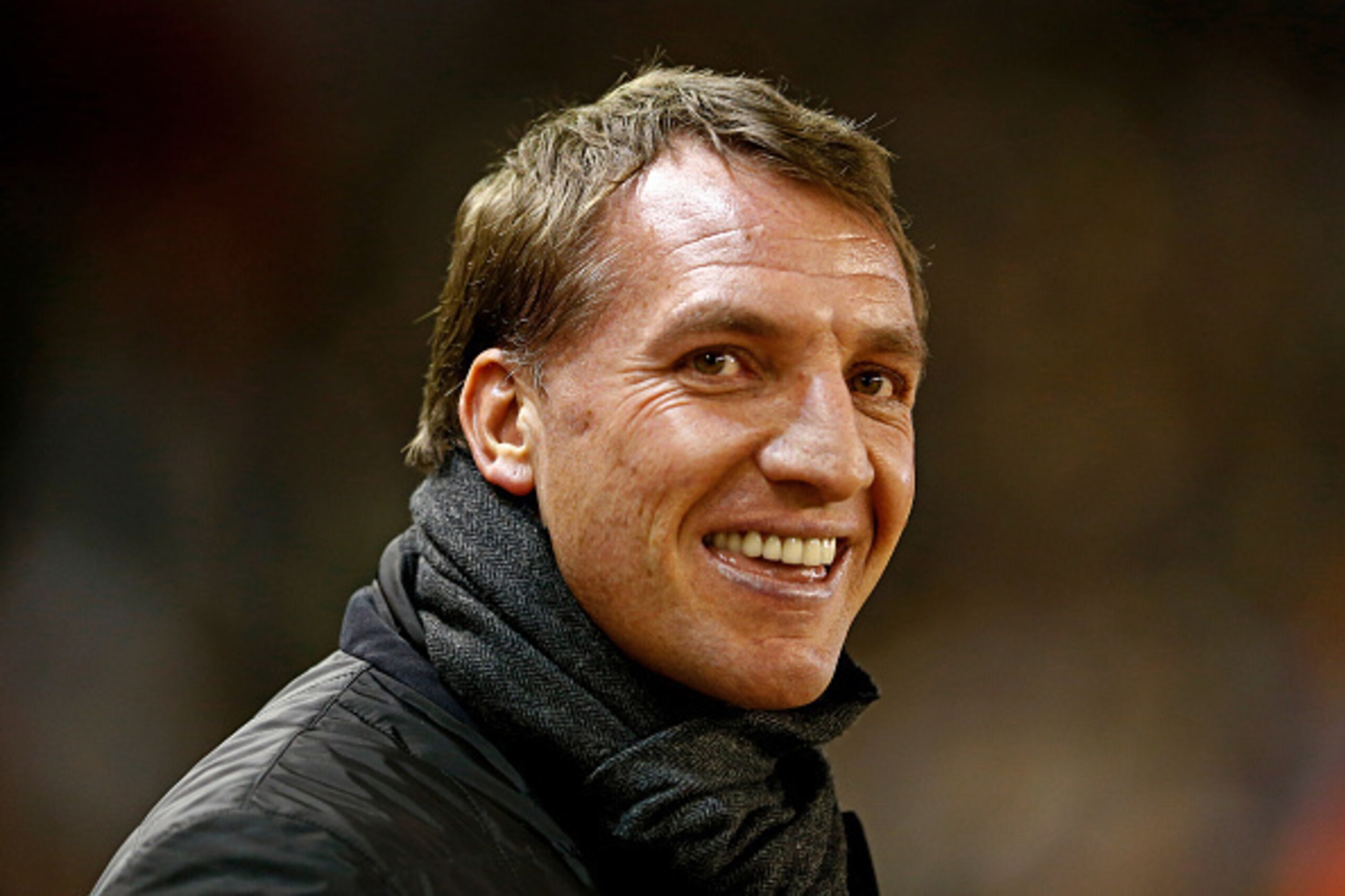 LIVERPOOL, ENGLAND - FEBRUARY 19:  Brendan Rodgers the manager of Liverpool looks on during the UEFA Europa League Round of 32 match between Liverpool FC and Besiktas JK at Anfield on February 19, 2015 in Liverpool, United Kingdom.  (Photo by Julian Finne