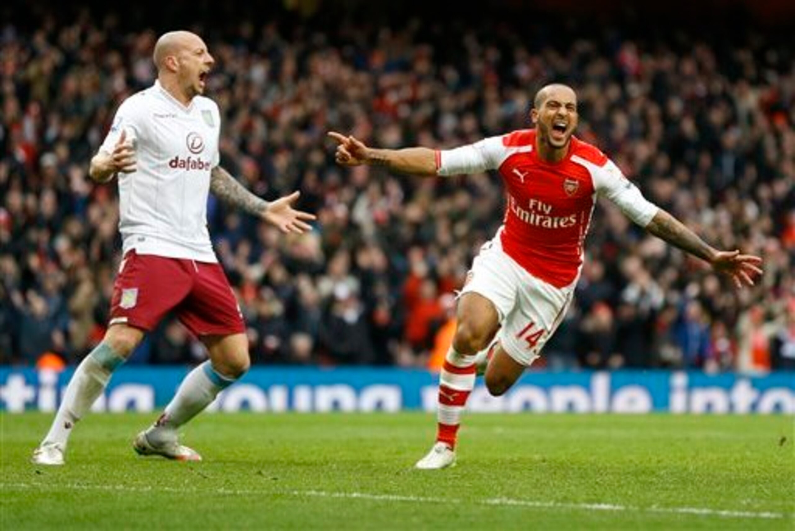 Walcott's uncertain future could prompt a bid for Aubameyang Walcott's uncertain future could prompt a bid for Aubameyang