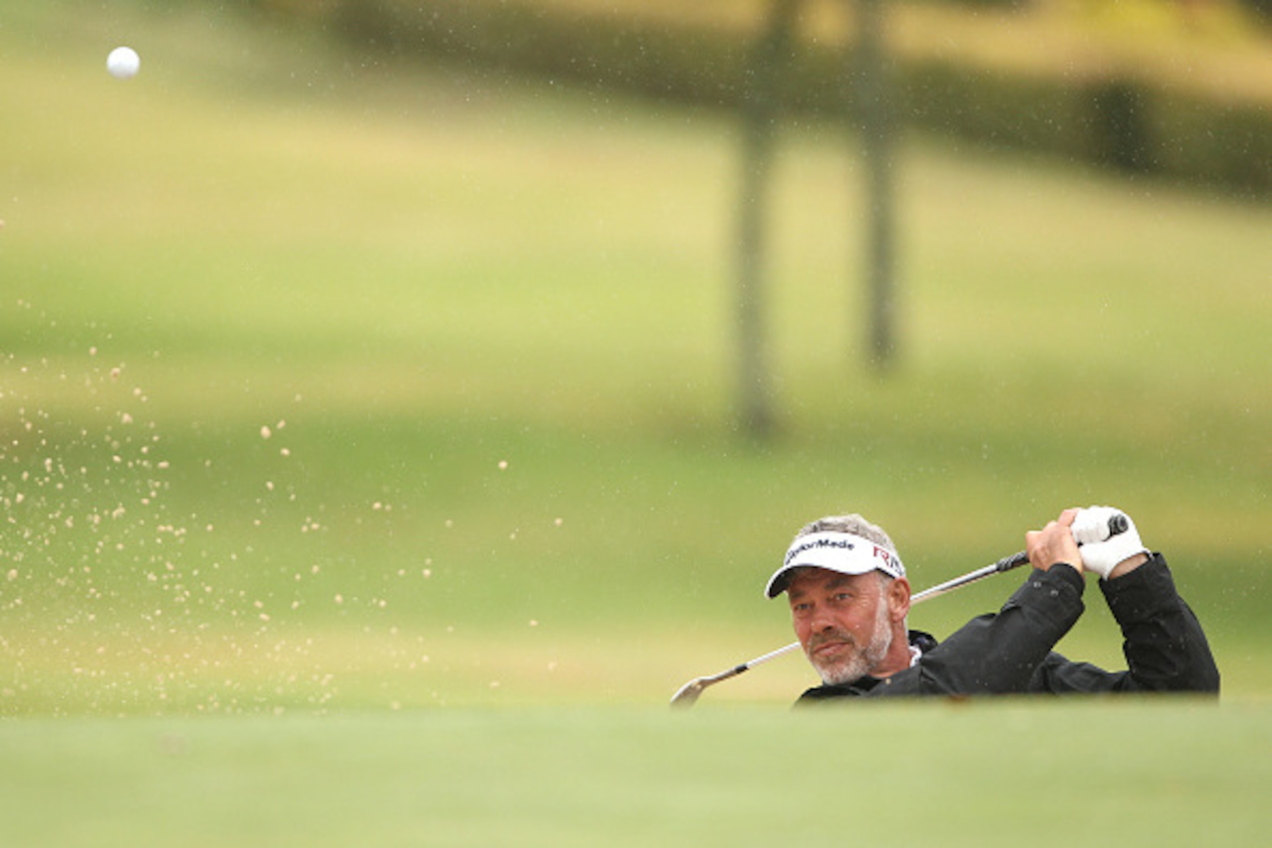 GEORGE, SOUTH AFRICA - FEBRUARY 21: Darren Clarke in action during day 3 of the Dimension Data Pro-Am at Fancourt Golf Estate on February 21, 2015 in George, South Africa. (Photo by Luke Walker/Sunshine Tour/Gallo Images/Getty Images)