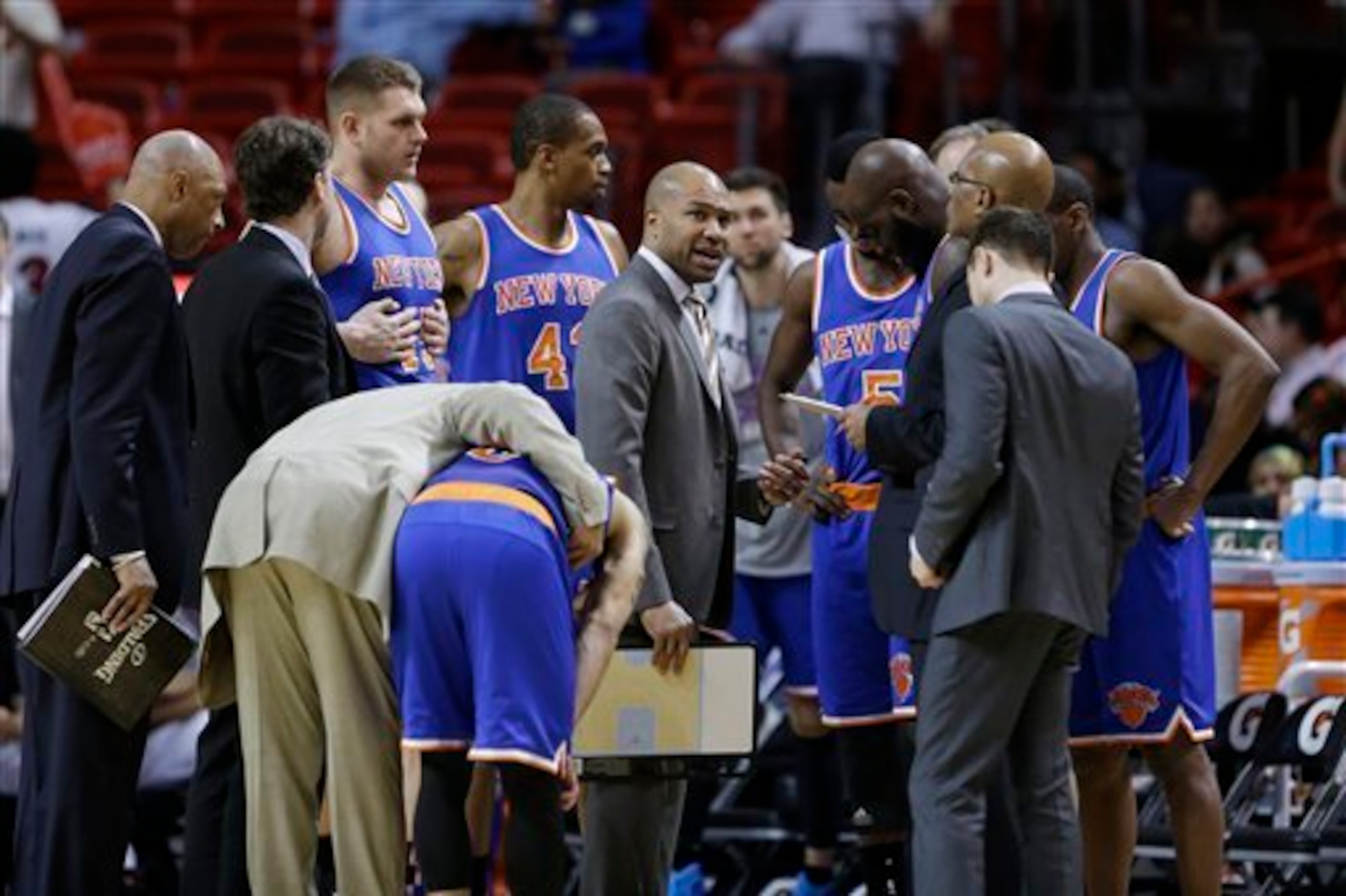 Derek Fisher is coaching up a collection of players who are relatively new to the NBA or aren't accustomed to big playing time.
