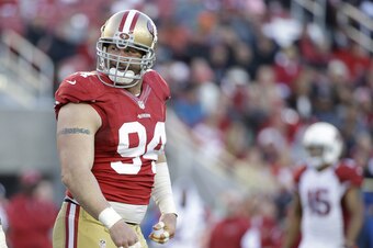 To retire, or not to retire—that is the question plaguing 49ers defensive tackle Justin Smith.