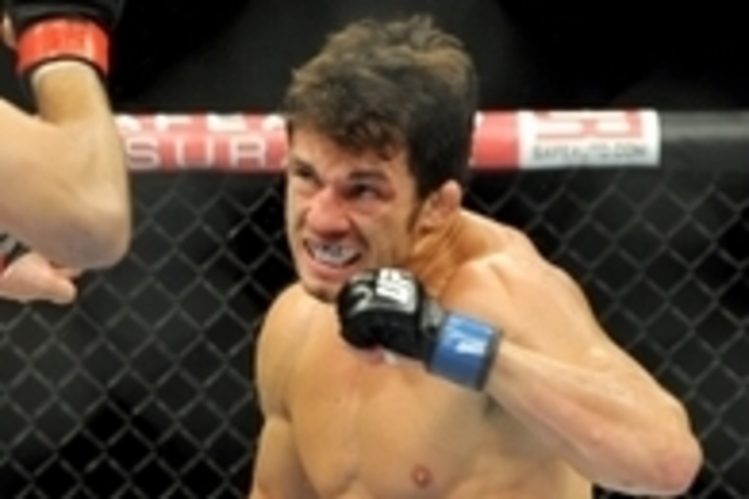 Jul 27, 2013; Seattle, WA, USA; Jake Ellenberger during his welterweight bout against Rory MacDonald (not pictured) at Key Arena. MacDonald won. Mandatory Credit: Jayne Kamin-Oncea-USA TODAY Sports Jul 27, 2013; Seattle, WA, USA; Jake Ellenberger during his welterweight bout against Rory MacDonald (not pictured) at Key Arena. MacDonald won. Mandatory Credit: Jayne Kamin-Oncea-USA TODAY Sports