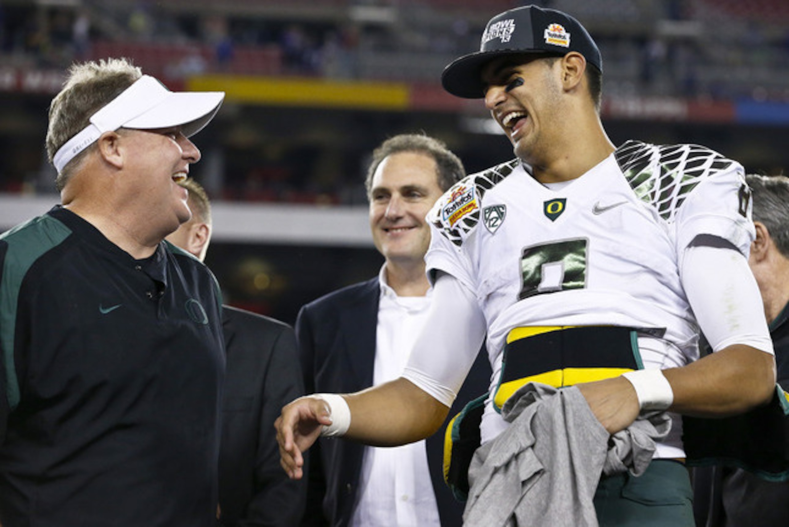 Kelly's history with Mariota makes the Eagles obvious trade partners. Kelly's history with Mariota makes the Eagles obvious trade partners.