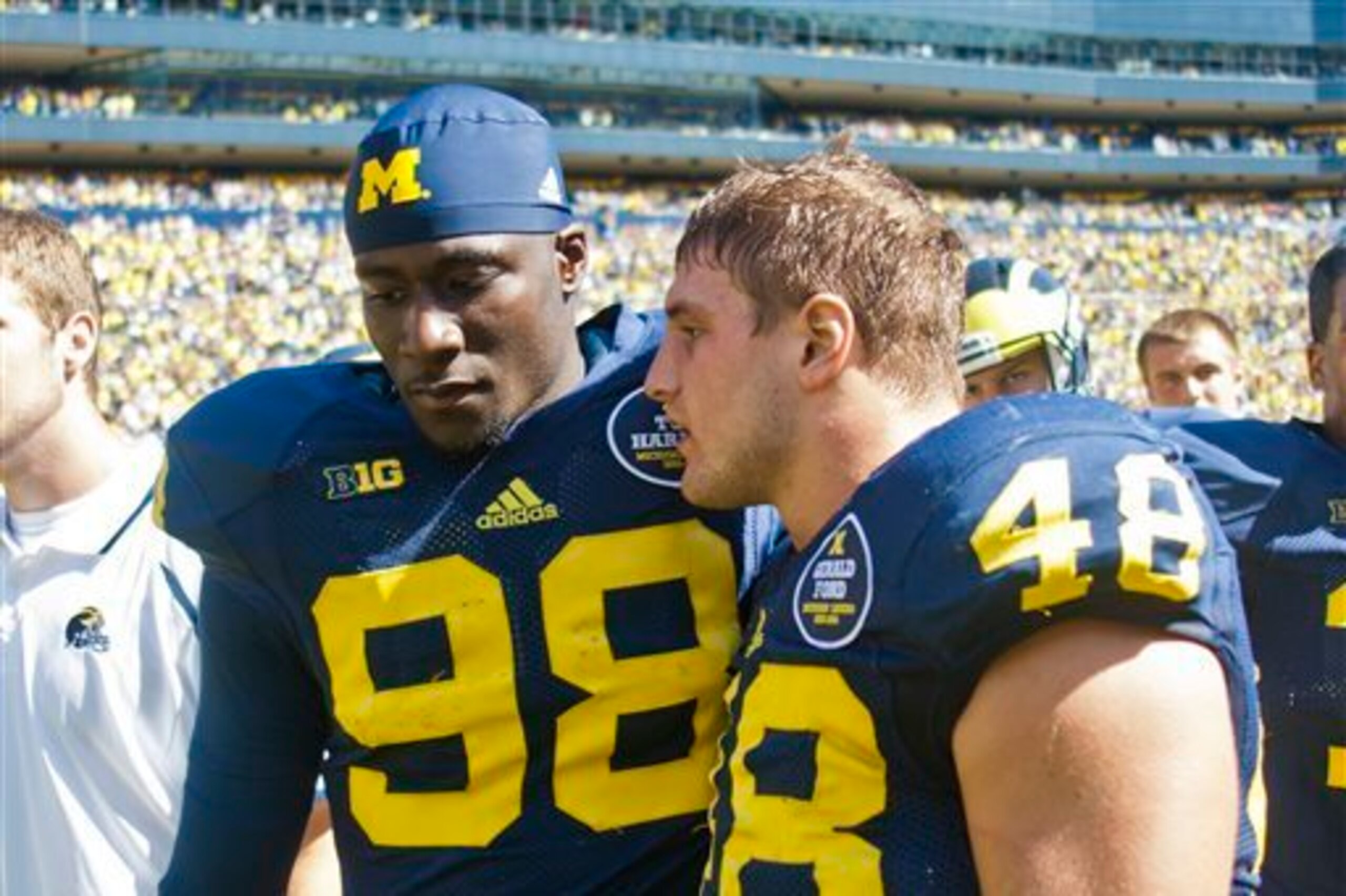 Desmond Morgan has joined the fifth-year senior club.