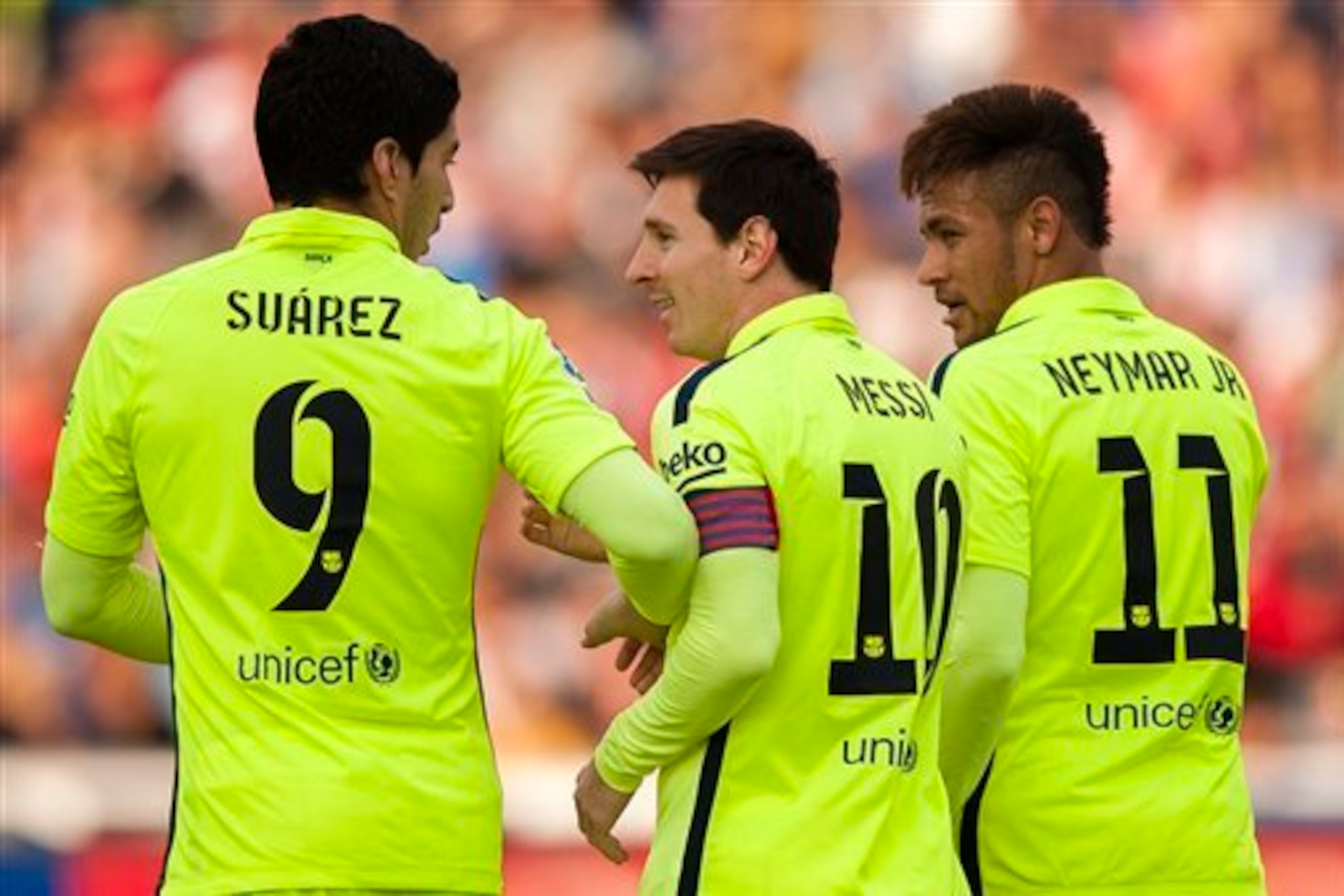 Luis Suarez, Lionel Messi and Neymar have all been pivotal to Barcelona's blistering attacks.