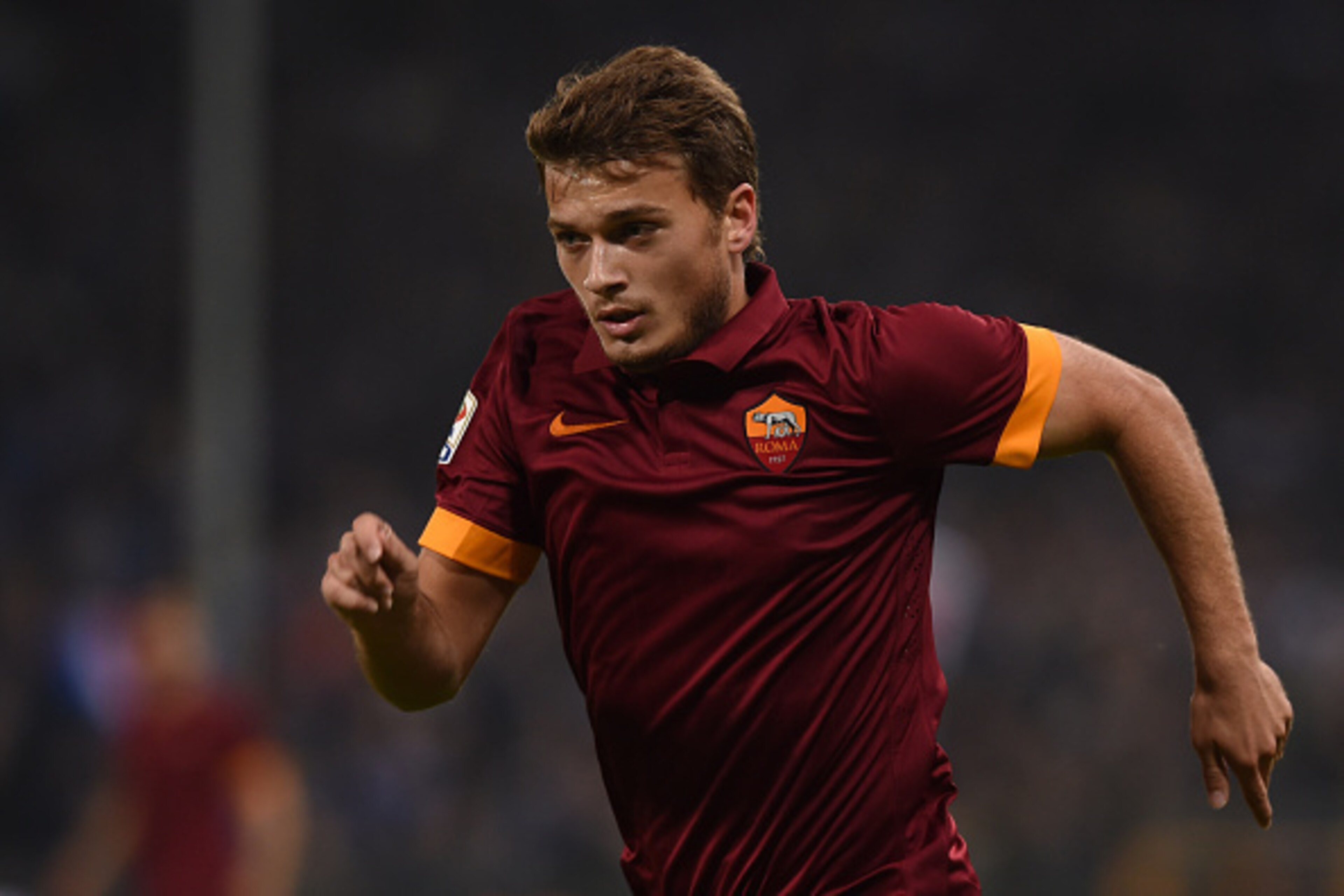 GENOA, ITALY - OCTOBER 25:  Adem Ljajic of AS Roma looks on during the Serie A match between UC Sampdoria and AS Roma at Stadio Luigi Ferraris on October 25, 2014 in Genoa, Italy.  (Photo by Valerio Pennicino/Getty Images)