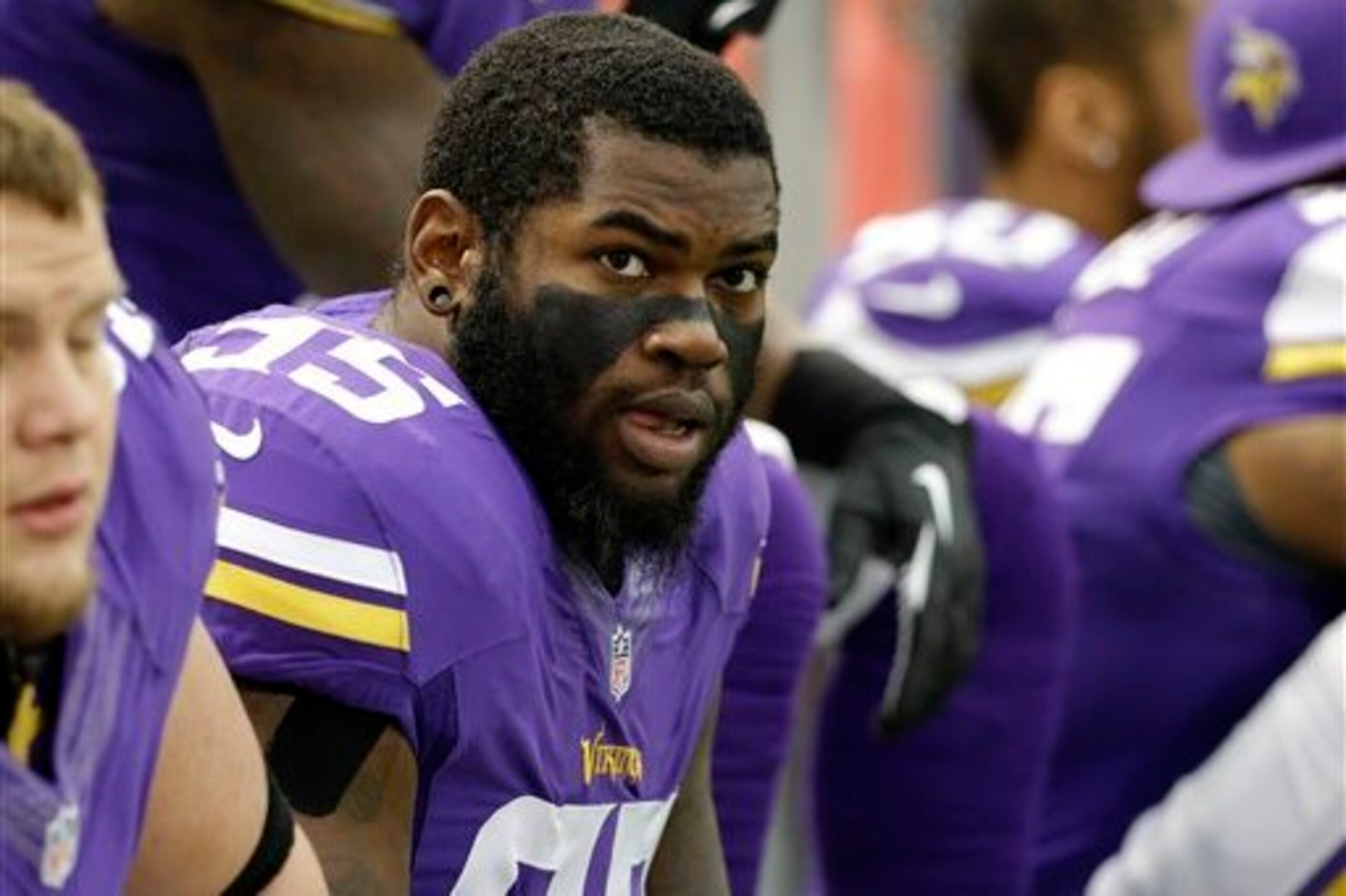 Tom Johnson played an important role with Sharrif Floyd injured in 2014. Tom Johnson played an important role with Sharrif Floyd injured in 2014.