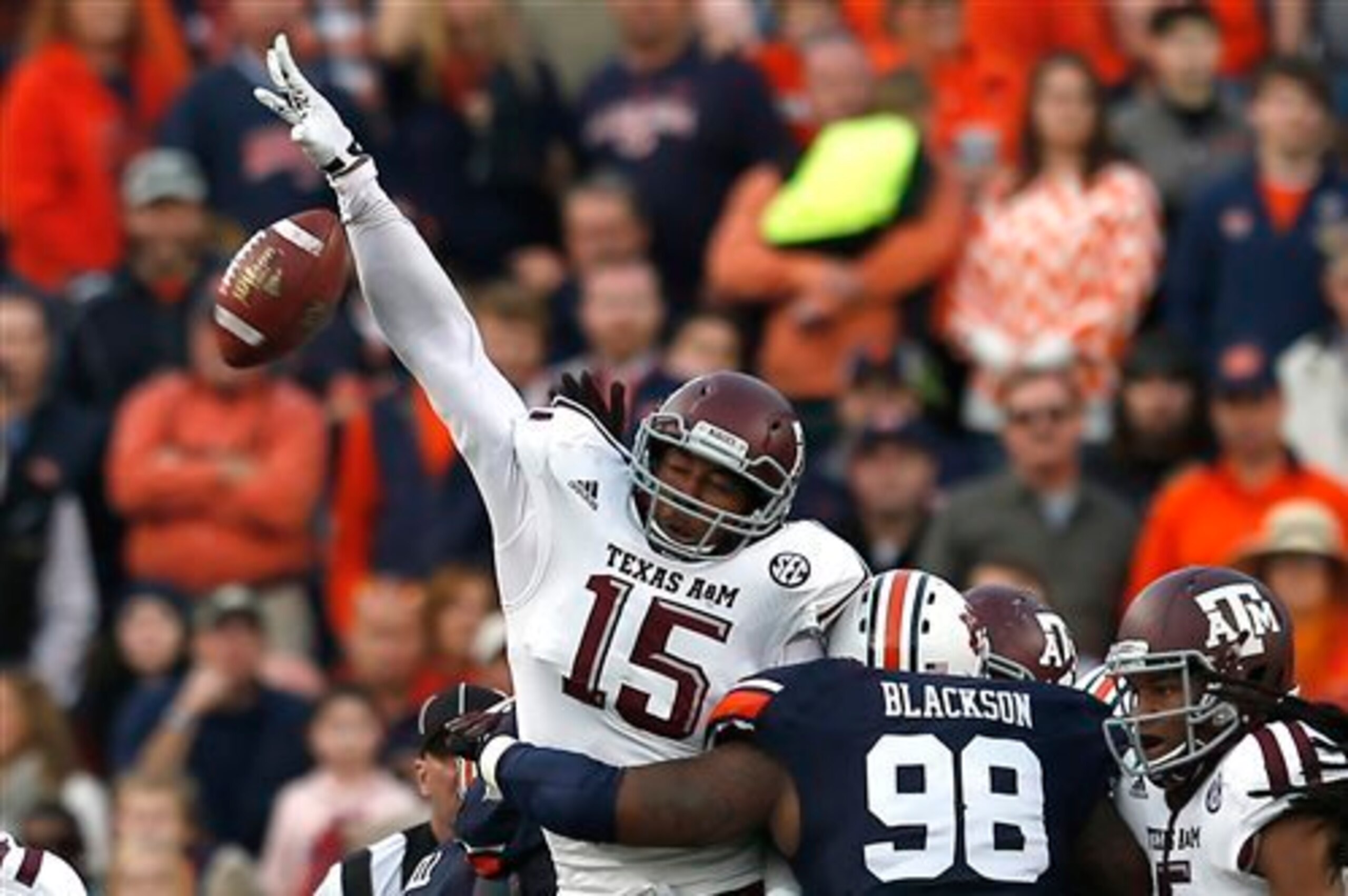 Texas A&M DE Myles Garrett Texas A&M DE Myles Garrett