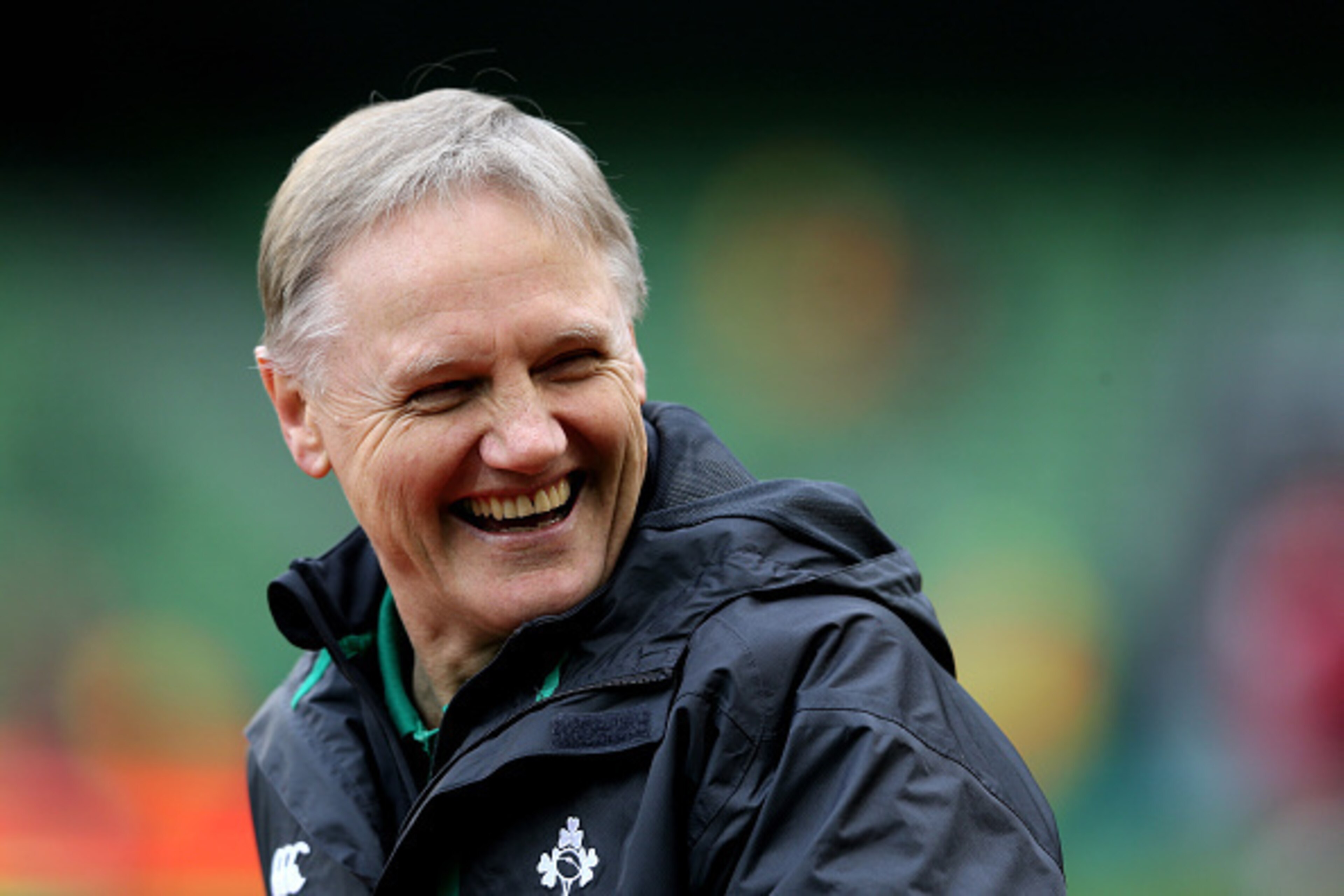 DUBLIN, IRELAND - MARCH 01:  Joe Schmidt the Ireland head coach looks on prior to kickoff during the RBS Six Nations match between Ireland and England at the Aviva Stadium on March 1, 2015 in Dublin, Ireland.  (Photo by David Rogers/Getty Images)