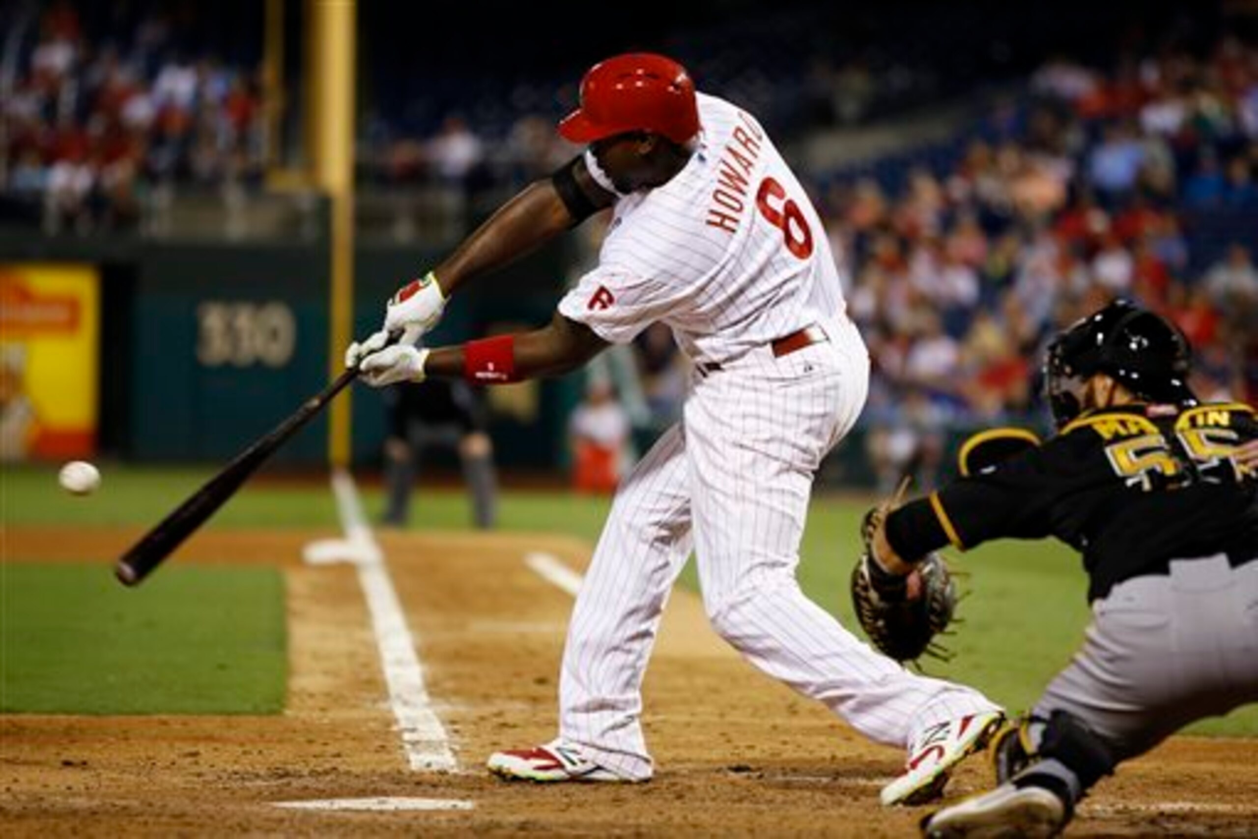 Howard whiffed an MLB-leading 190 times in 2014 while hitting an anemic .223.