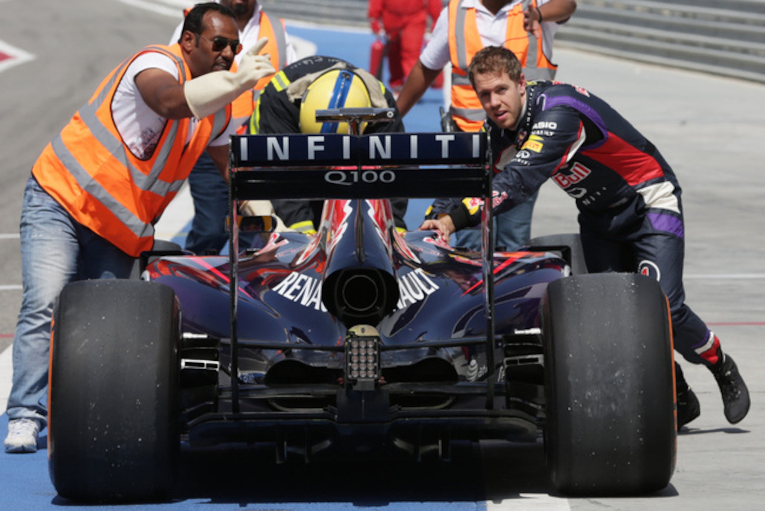 After dominating F1 for four years, Red Bull couldn't even get to the end of the pit lane in 2014 testing.