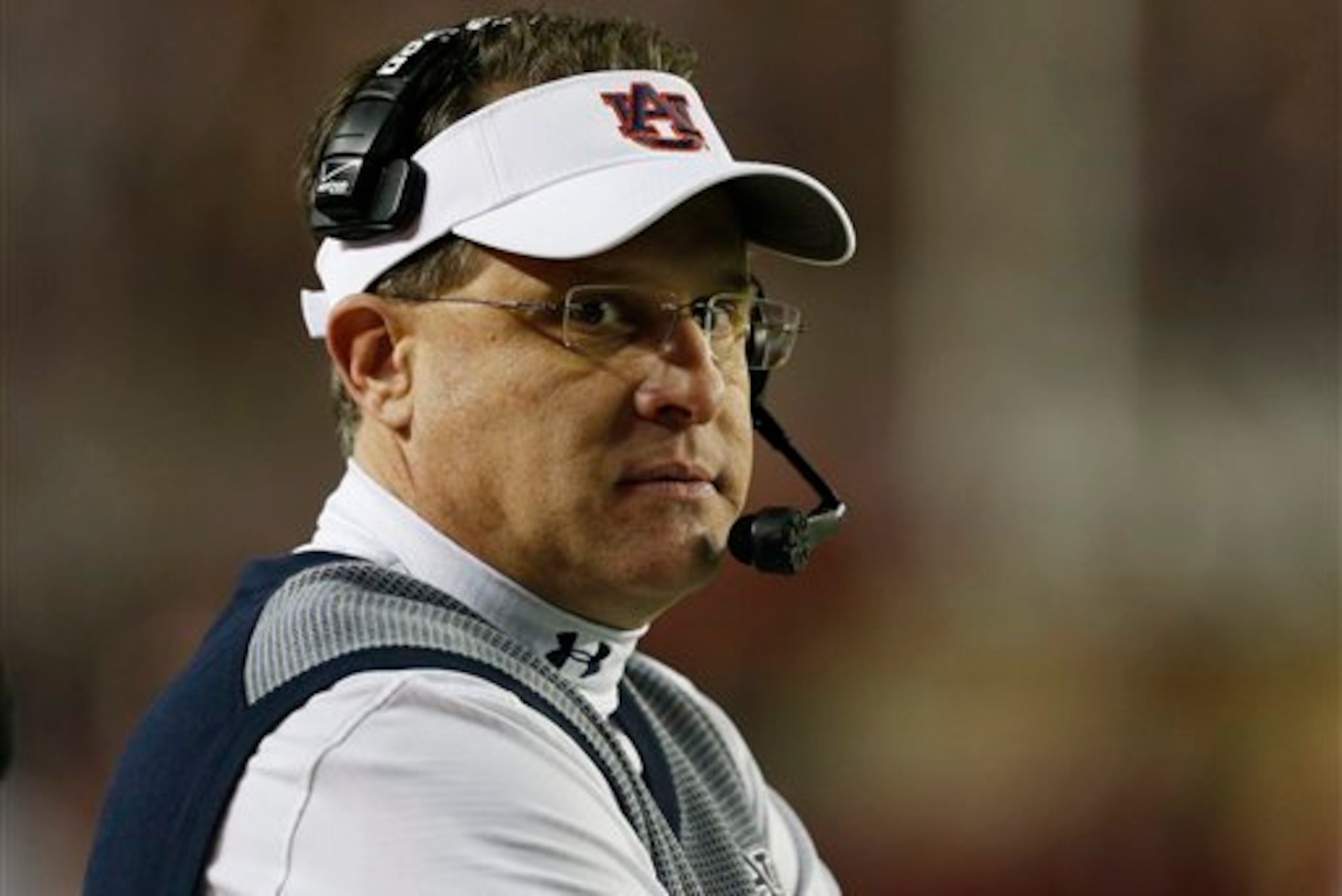 Auburn head coach Gus Malzahn