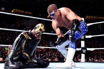 Goldust and Stardust at Fastlane