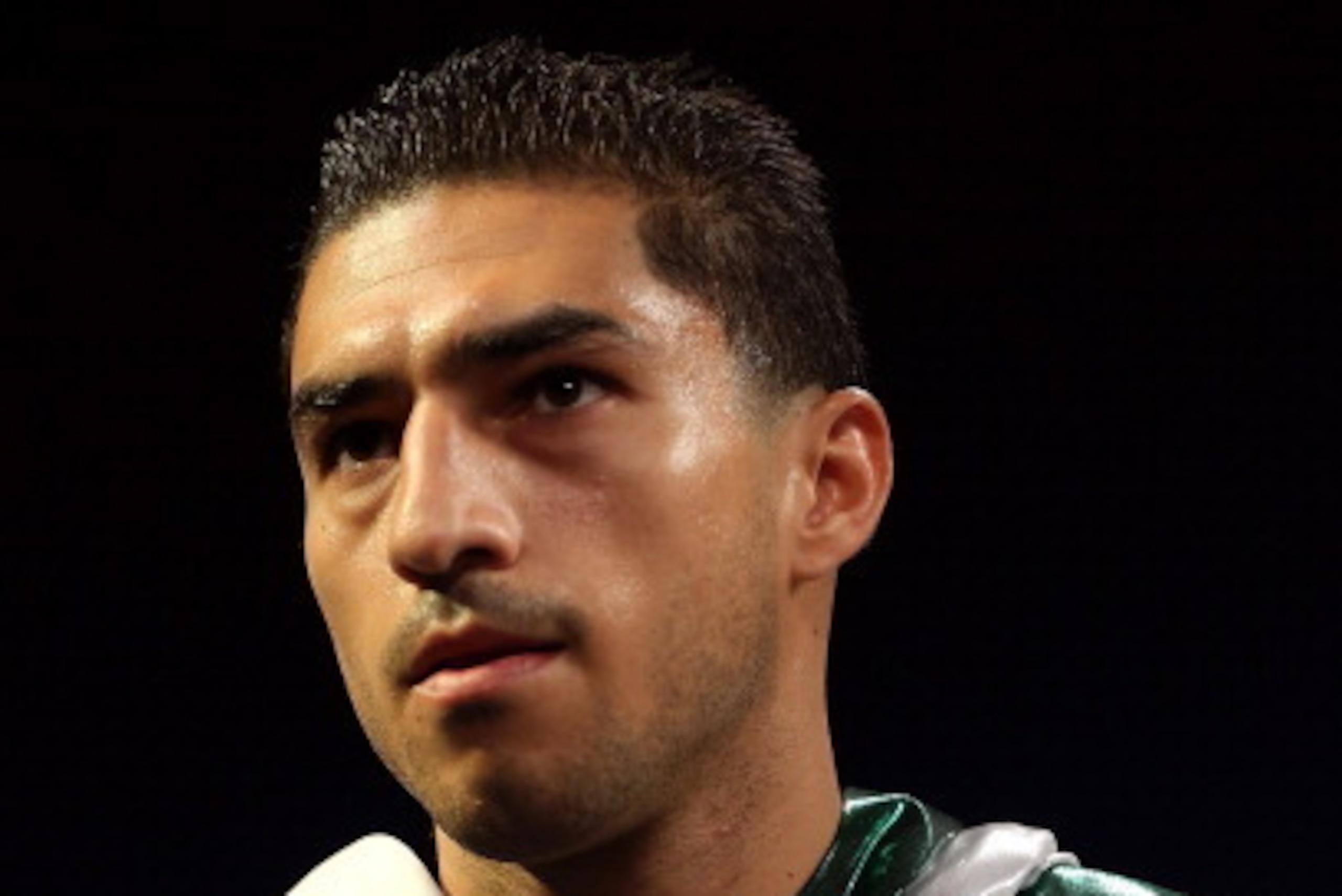 LAS VEGAS, NV - SEPTEMBER 15:  Josesito Lopez prepares to enter the ring before challenging Canelo Alvarez in a WBC super welterweight title fight at MGM Grand Garden Arena on September 15, 2012 in Las Vegas, Nevada. (Photo by Josh Hedges/Getty Images)