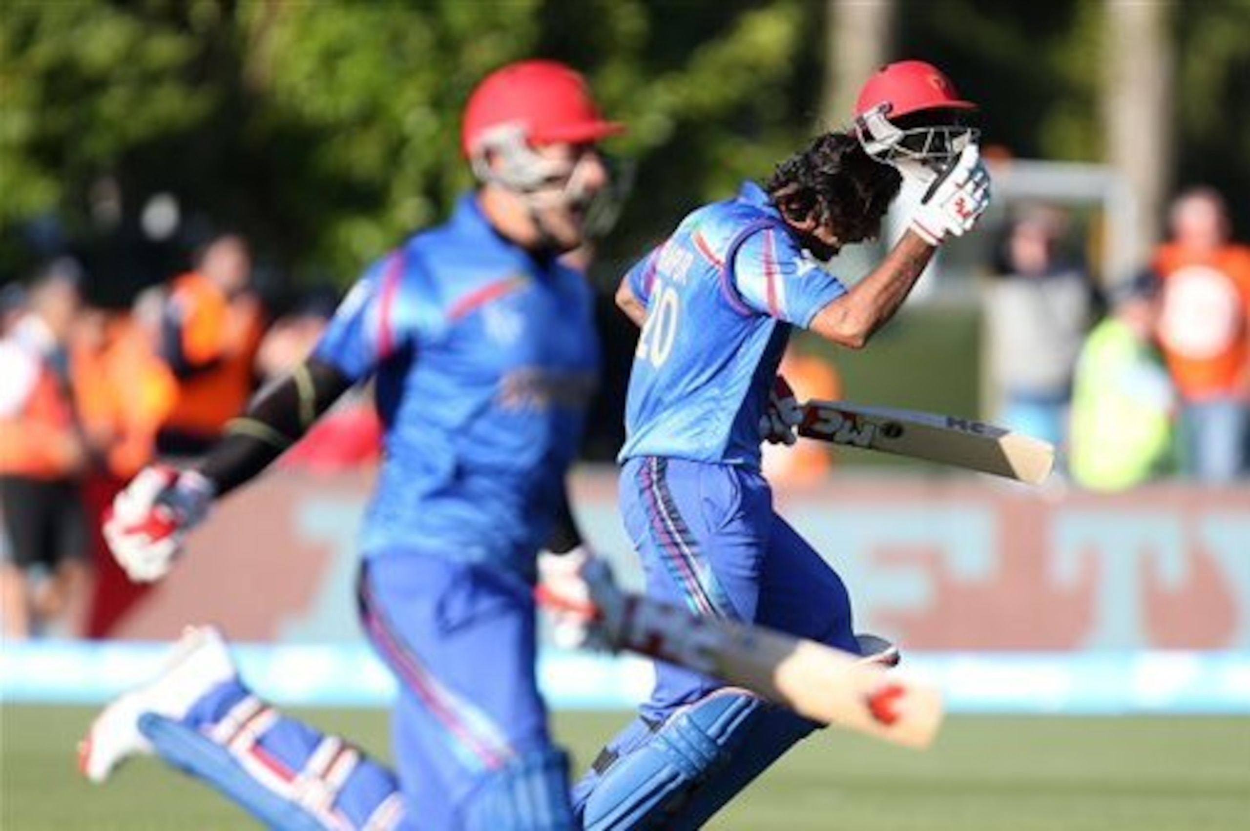 Afghanistan showed their spirit earlier in the tournament to beat Scotland.