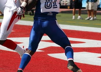 HONOLULU, HI - FEBRUARY 08: Cornerback Darrelle Revis #24 of the AFC All-Stars New York Jets intercepts an end zone pass intended for wide receiver Anquan Boldin #81 of the NFC All-Stars Arizona Cardinals in the 2009 NFL Pro Bowl at Aloha Stadium on Febru