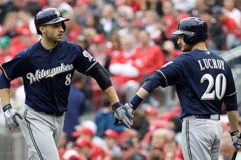 Ryan Braun and Jonathan Lucroy are two pieces of what could be a dangerous Brewers lineup.