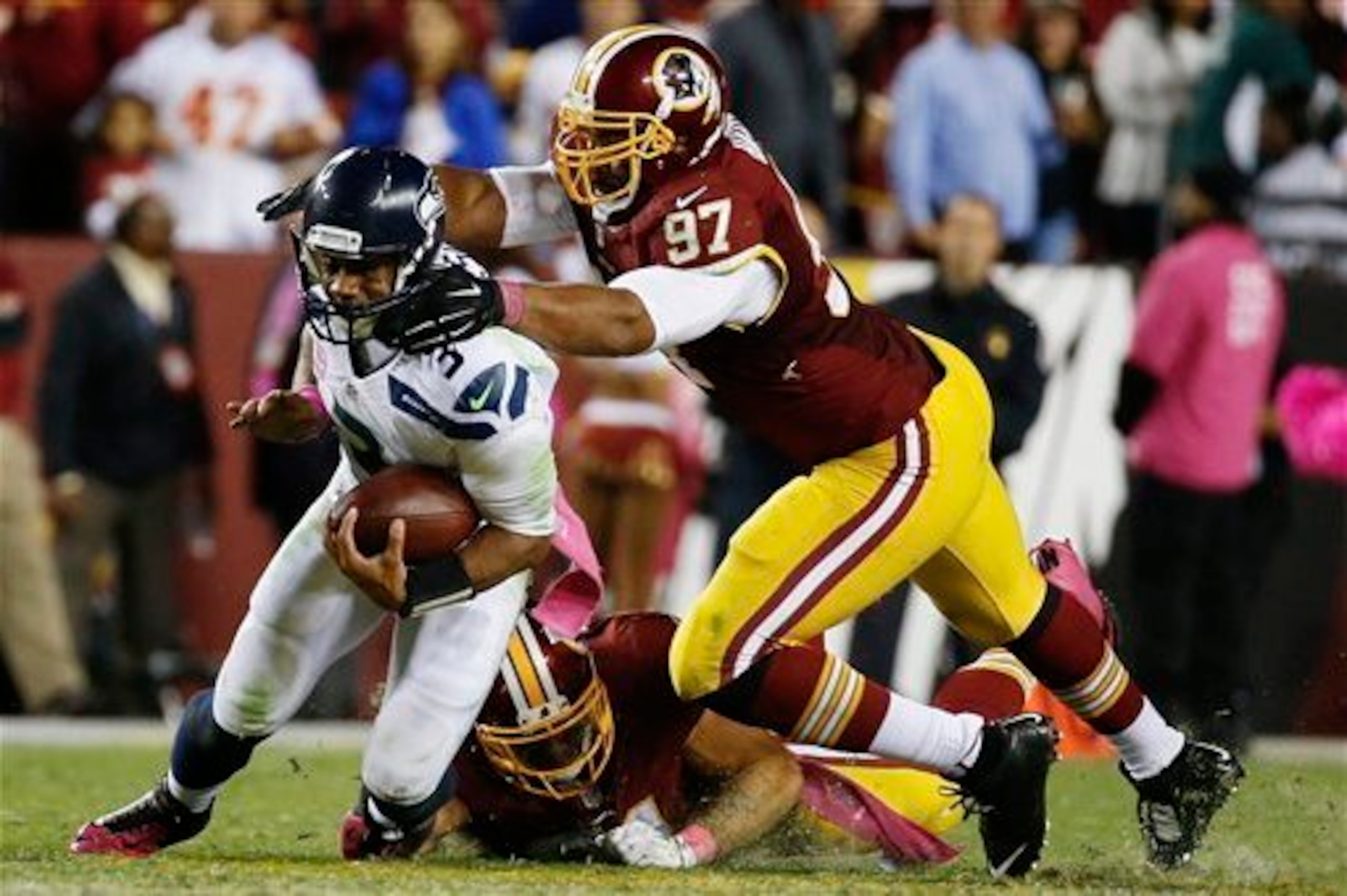 Hatcher and Paea should cause havoc in pass-first situations. Hatcher and Paea should cause havoc in pass-first situations.