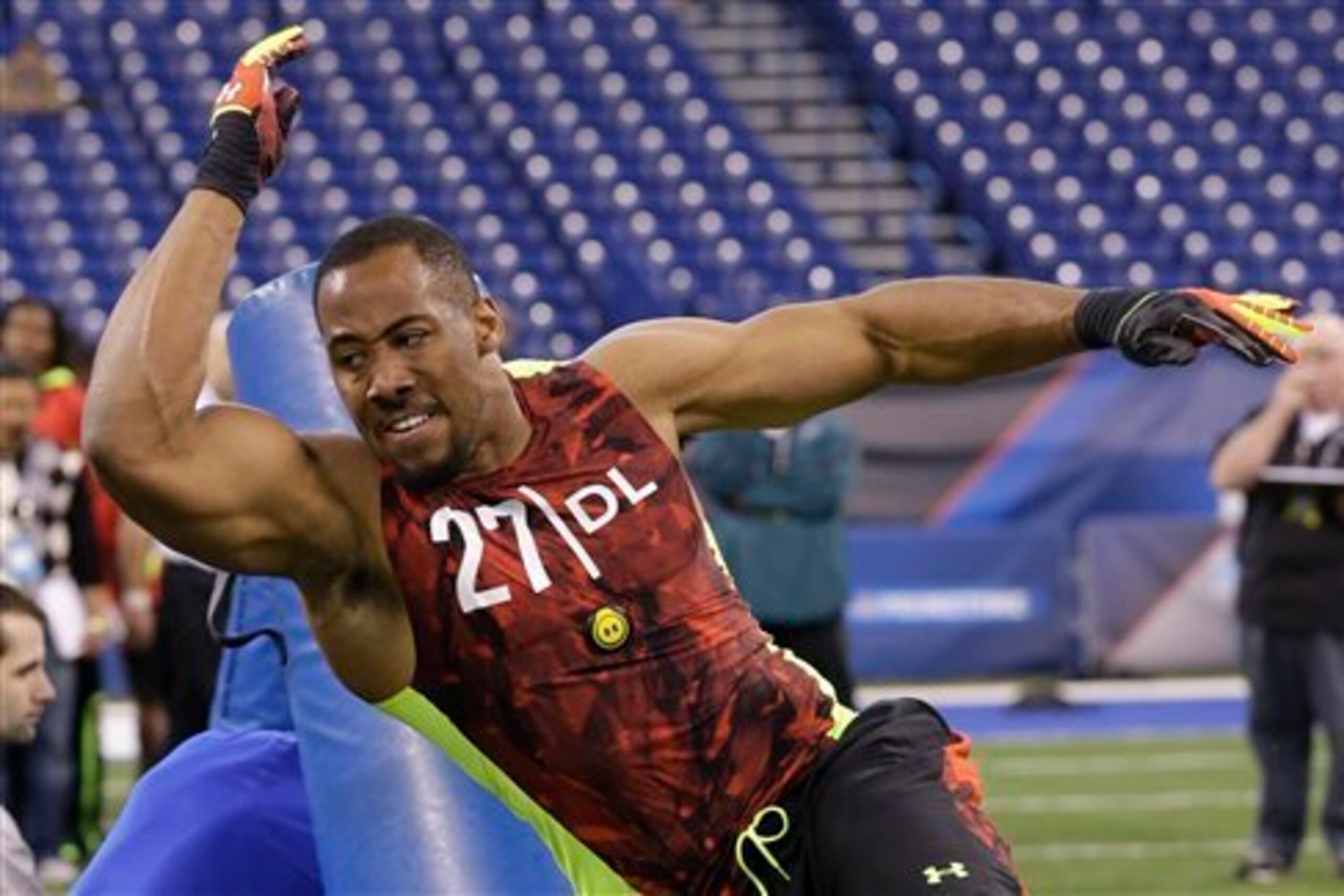 Lemonier was a solid performer at the 2013 NFL Combine.