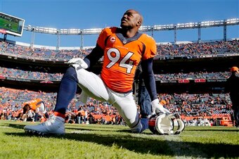 DeMarcus Ware is the only player who could really challenge for best defender in Willis' prime.