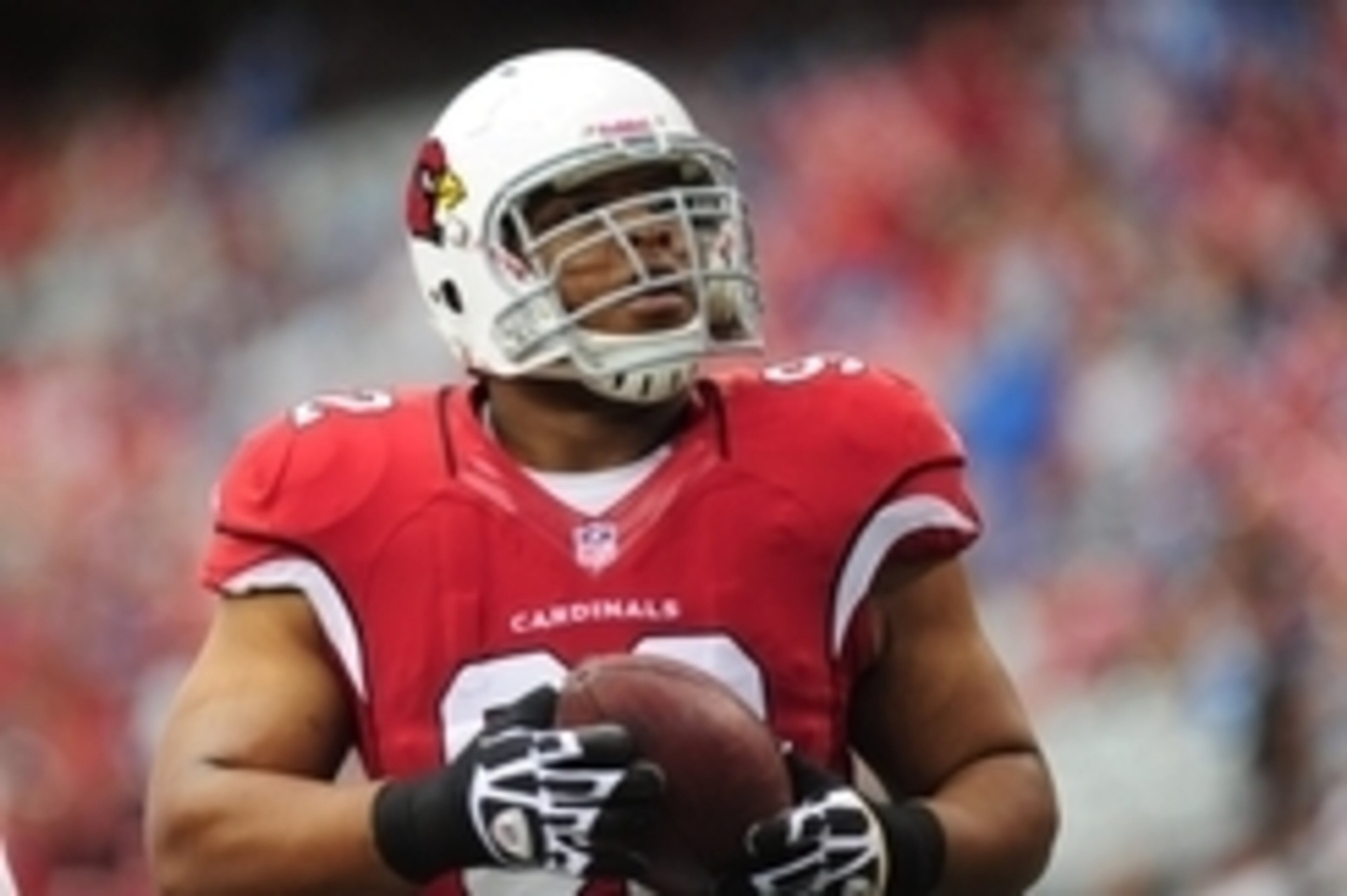 Sep 15, 2013; Phoenix, AZ, USA; Arizona Cardinals defensive tackle Dan Williams (92) against the Detroit Lions at University of Phoenix Stadium. Mandatory Credit: Jennifer Hilderbrand-USA TODAY Sports