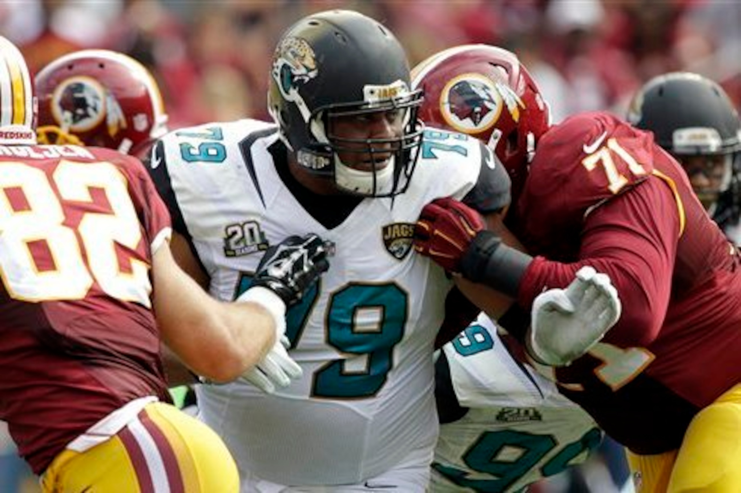 Red Bryant was an important team player for the Jaguars in 2014, but was released on March 12.