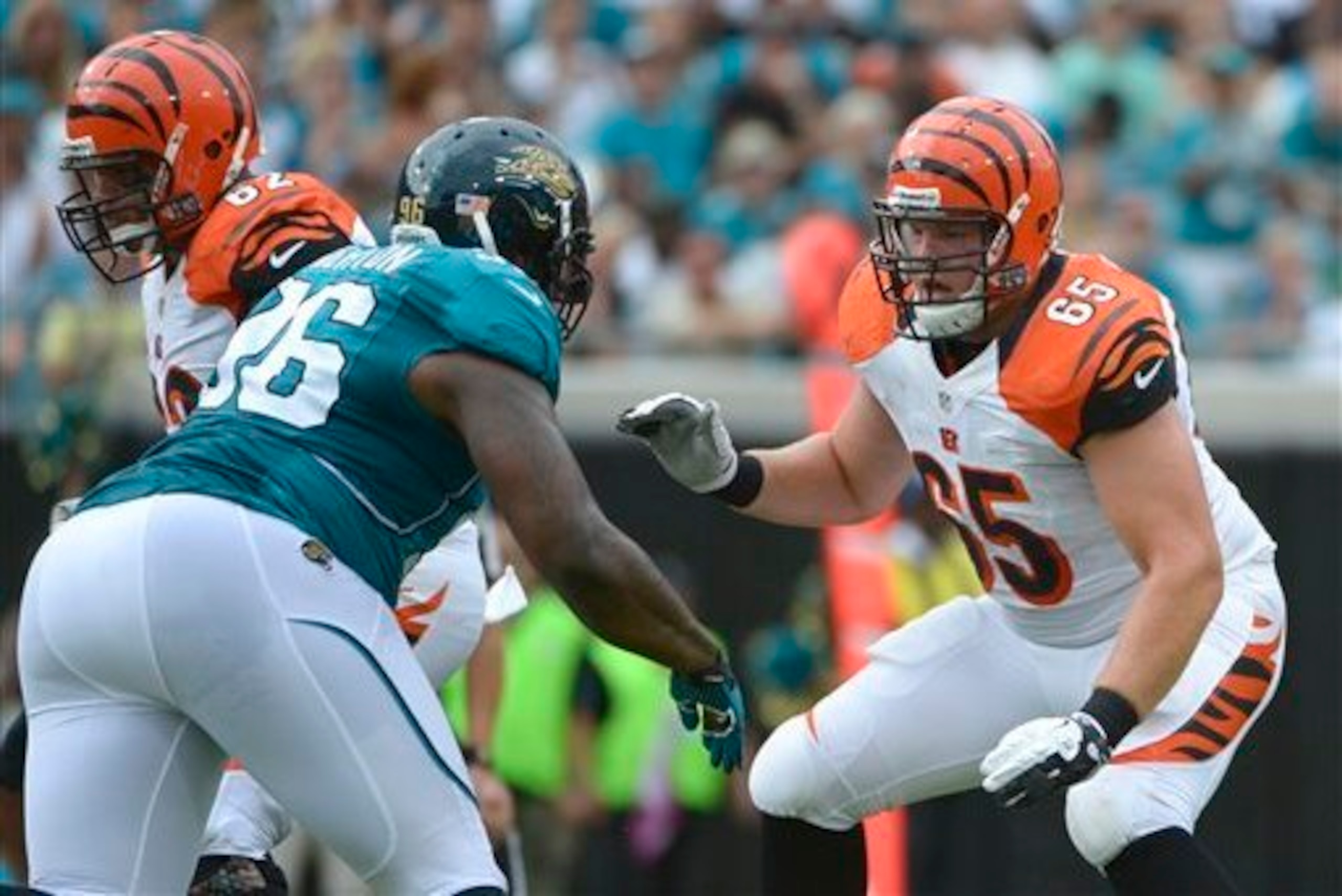 Guard Clint Boling would have been a definitive upgrade over Charlie Johnson.