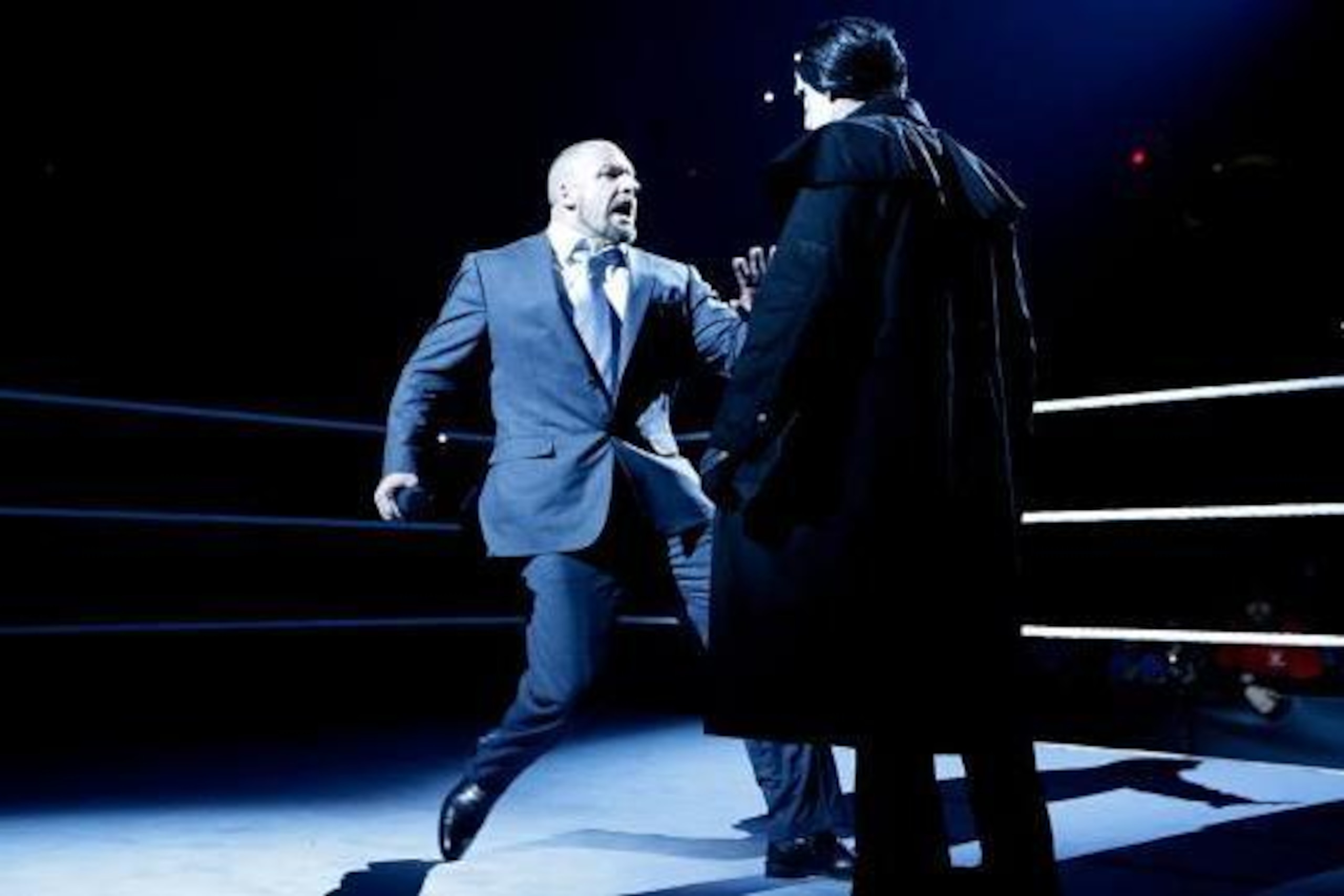 Oh God, you scared me. For a second there, I almost thought you were Sting!