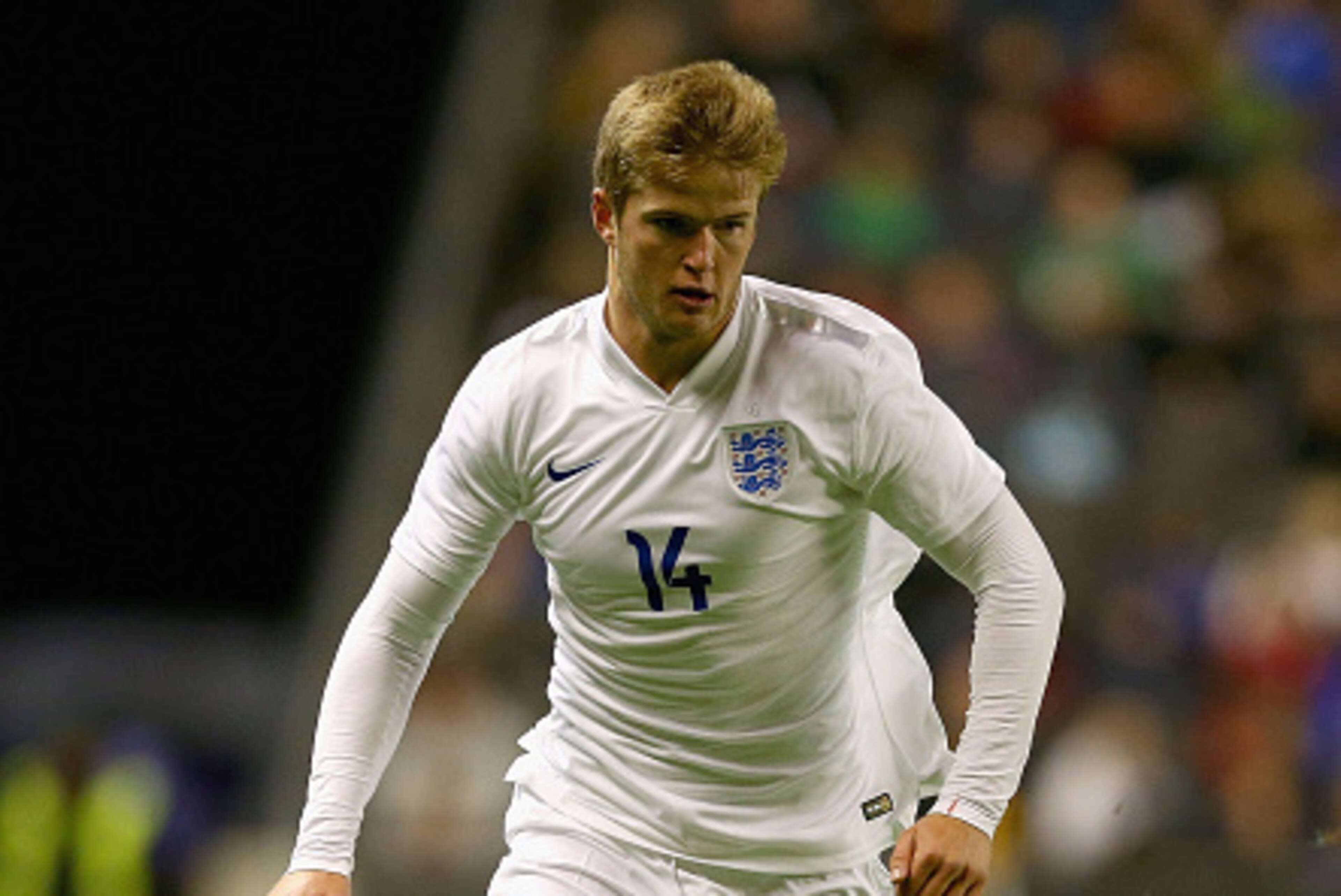 WOLVERHAMPTON, ENGLAND - OCTOBER 10: Eric Dier of England in action during the UEFA U21 Championship Playoff First Leg match between England and Croatia at Molineux on October 10, 2014 in Wolverhampton, England. (Photo by Clive Brunskill/Getty Images) WOLVERHAMPTON, ENGLAND - OCTOBER 10: Eric Dier of England in action during the UEFA U21 Championship Playoff First Leg match between England and Croatia at Molineux on October 10, 2014 in Wolverhampton, England. (Photo by Clive Brunskill/Getty Images)