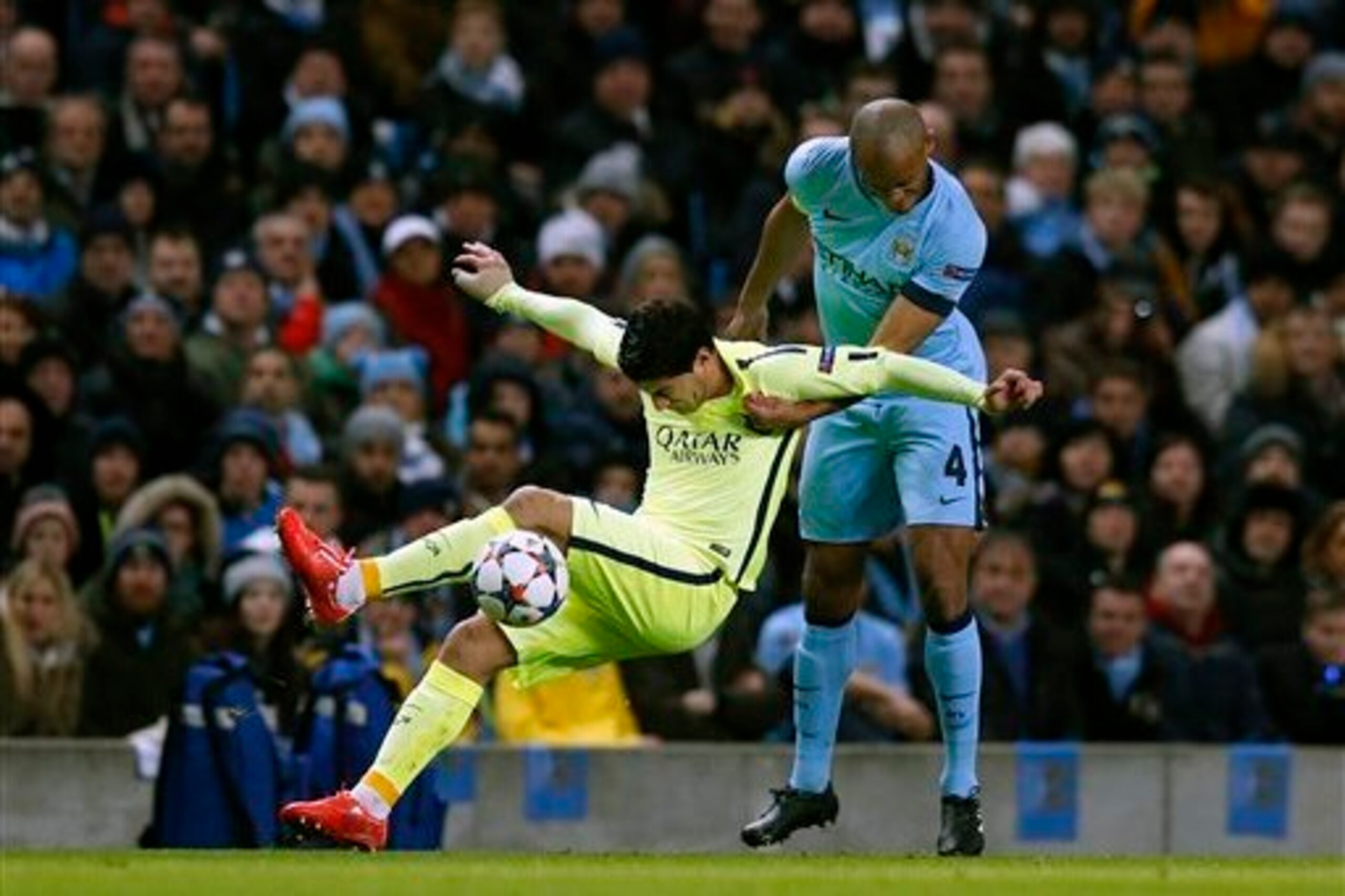 Vincent Kompany will have his hands full again.