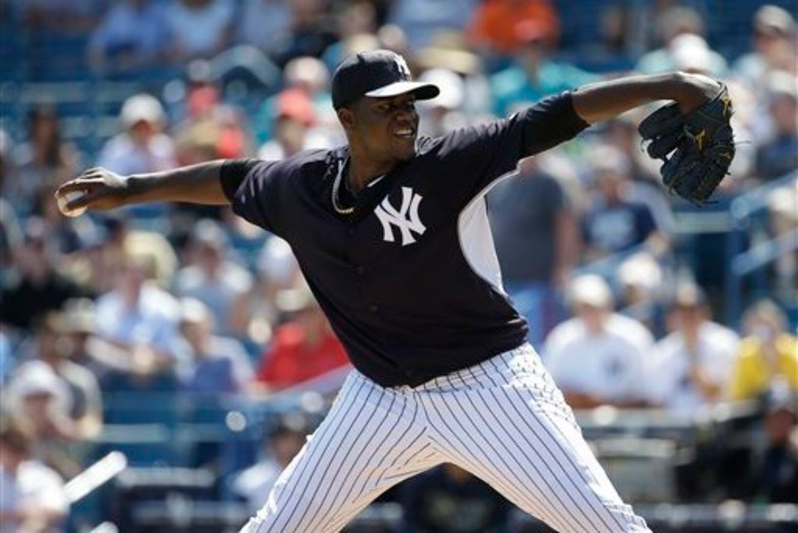 Pineda missed time with a suspension and back injury last season, but posted an impressive 0.825 WHIP in 13 starts.