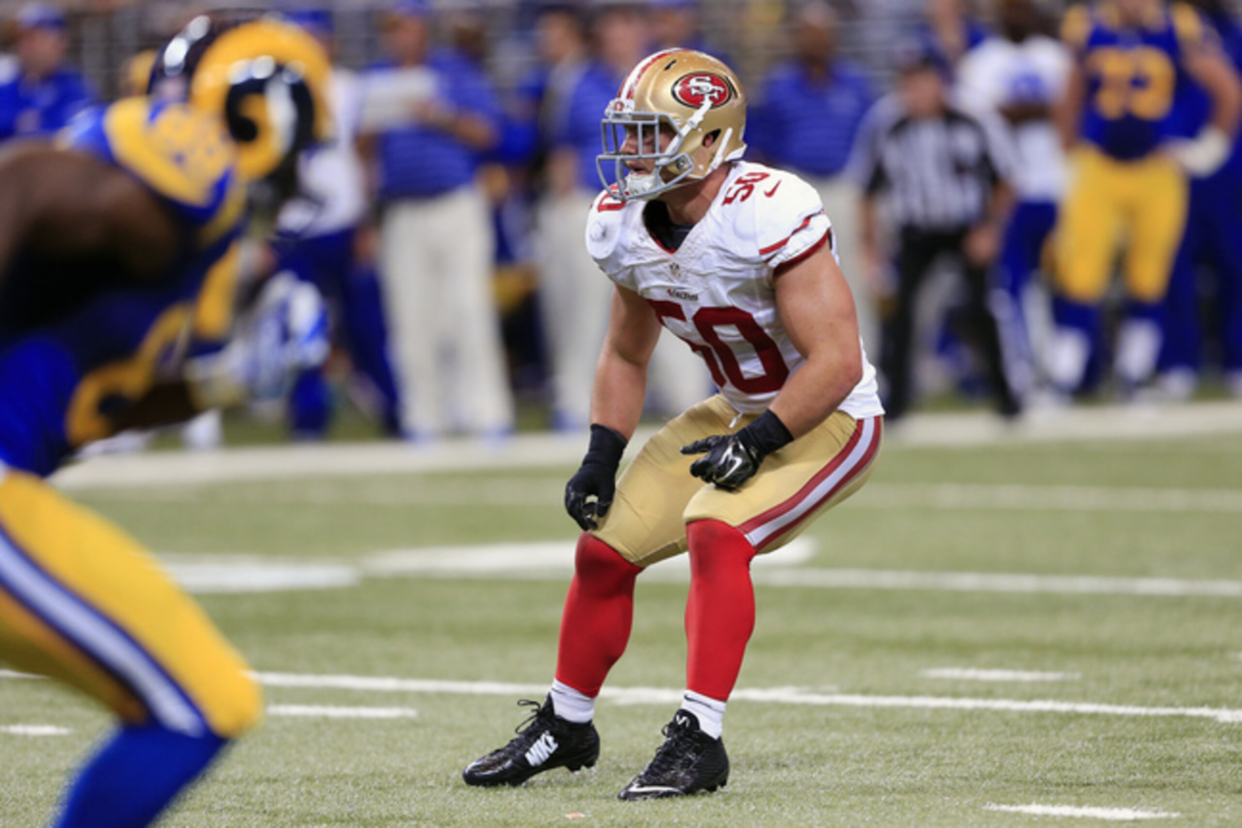 Borland was a Rookie of the Year candidate in 2014.