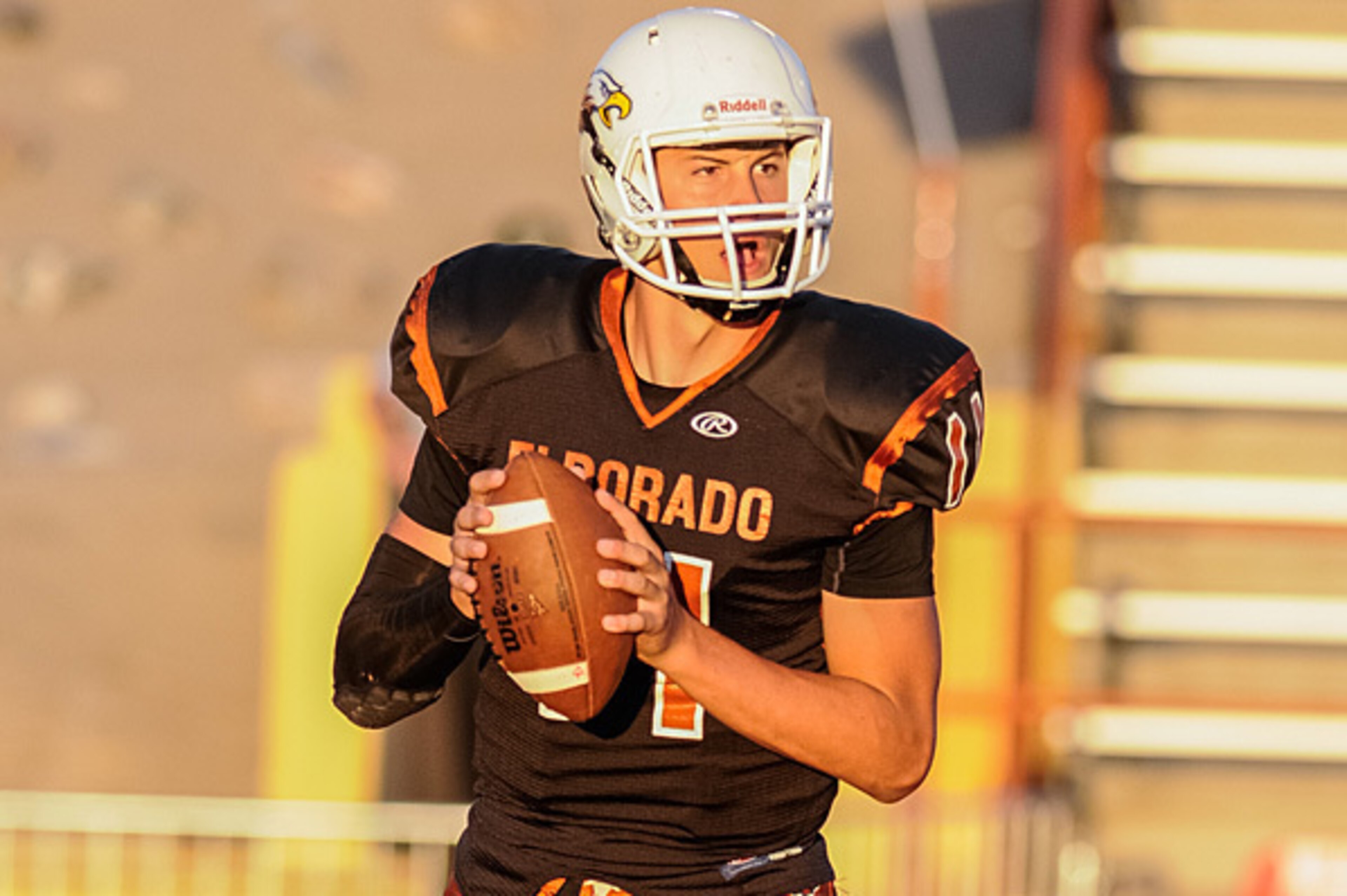 New Mexico QB Zach Gentry was one of Harbaugh's earliest key pickups.
