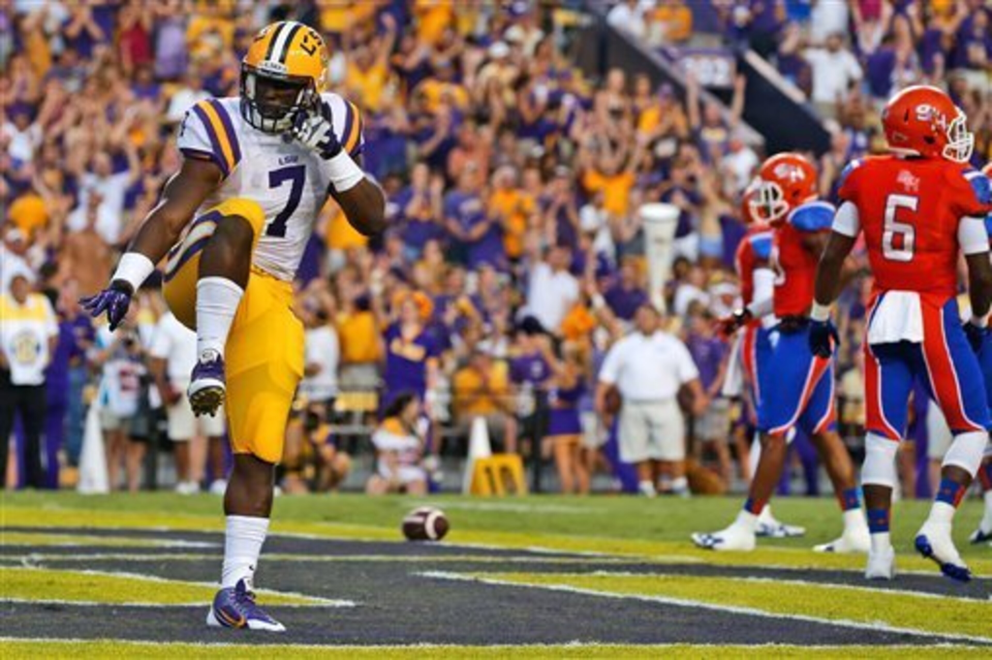 LSU RB Leonard Fournette LSU RB Leonard Fournette