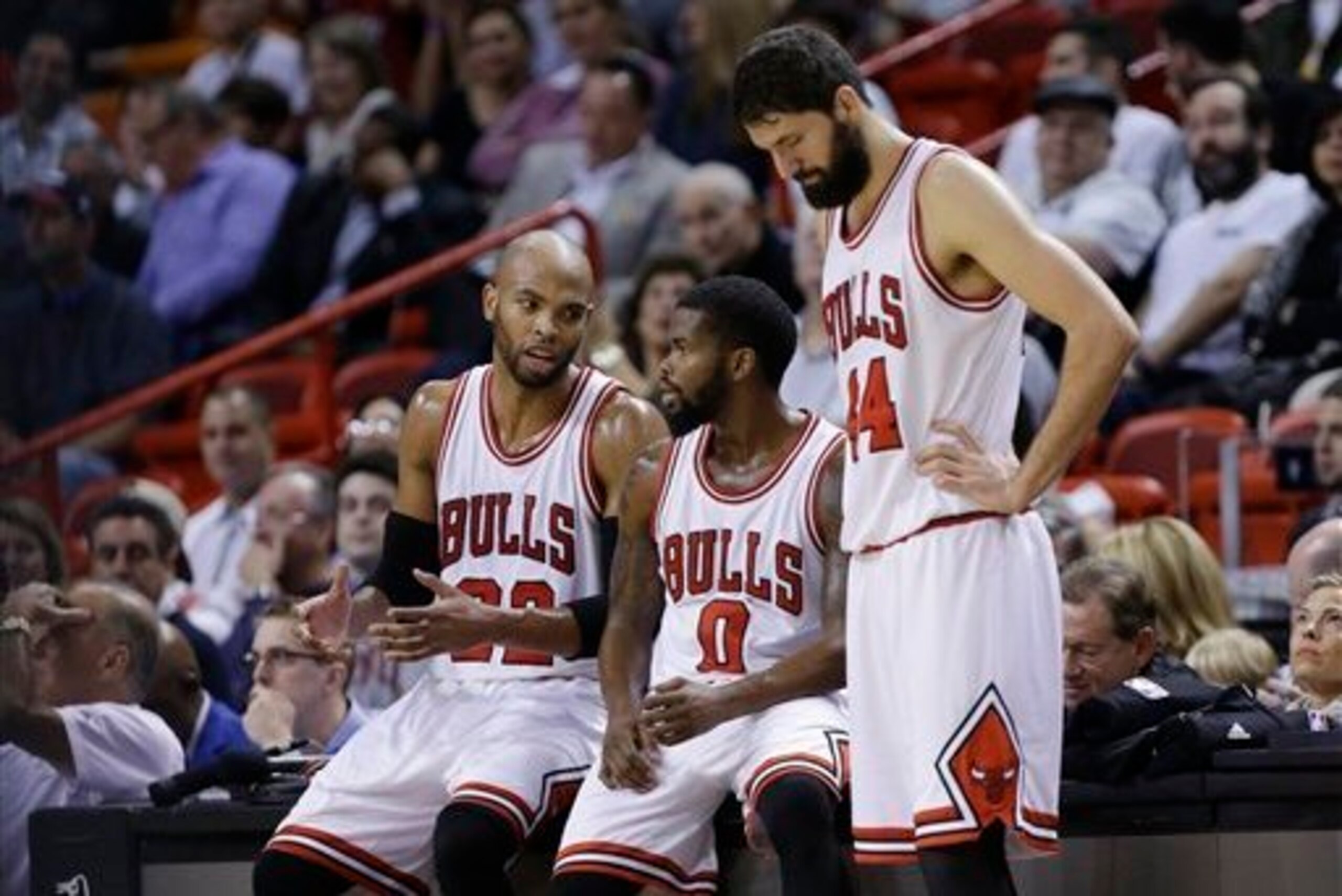 Mirotic and Gibson should not switch roles, but Mirotic should definetly play more.