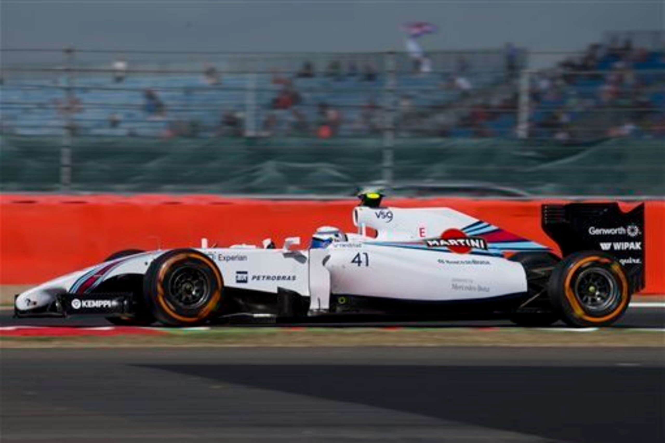 Wolff at the British Grand Prix.