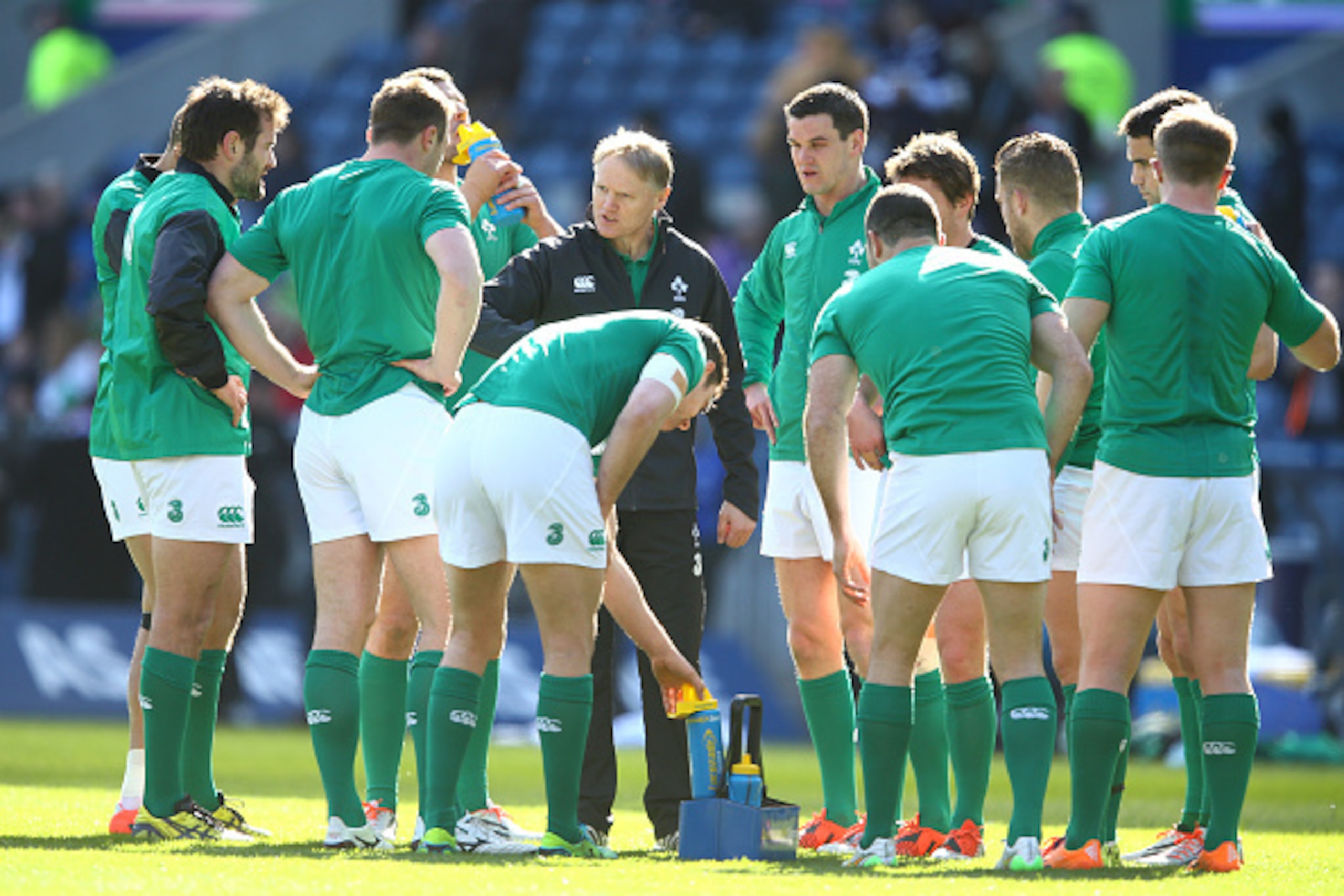 EDINBURGH, SCOTLAND - MARCH 21: Ireland head coach Joe Schmidt takes the warm up before the RBS Six Nations match between Scotland and Ireland at Murrayfield on March 21, 2015 in Edinburgh, Scotland. (Photo by Richard Heathcote/Getty Images) EDINBURGH, SCOTLAND - MARCH 21: Ireland head coach Joe Schmidt takes the warm up before the RBS Six Nations match between Scotland and Ireland at Murrayfield on March 21, 2015 in Edinburgh, Scotland. (Photo by Richard Heathcote/Getty Images)