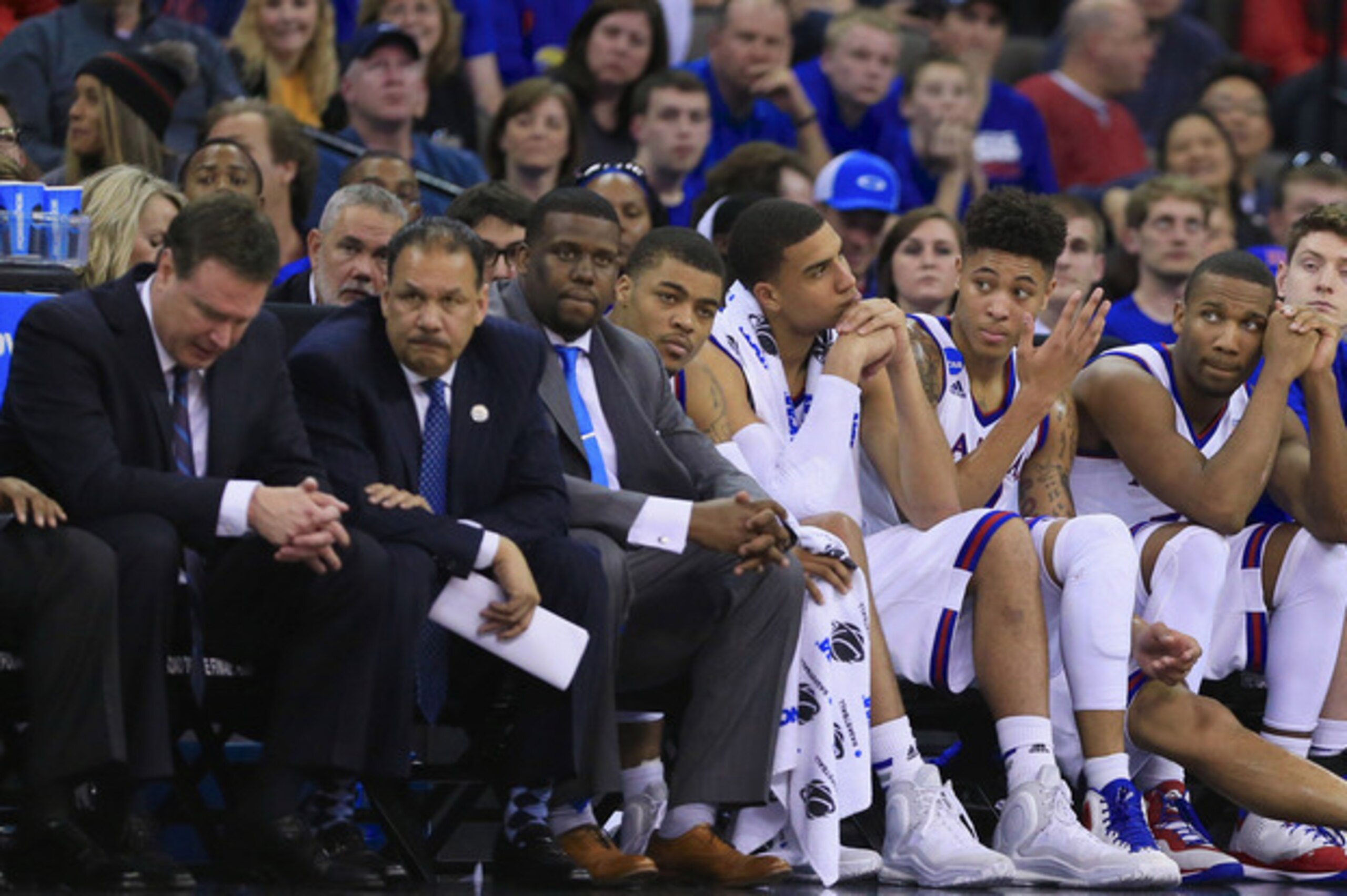 Bill Self and his Jayhawks fell Sunday to a Wichita State program they had not faced since 1993.
