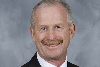 DALLAS, TX - SEPTEMBER 18: Jim Nill, General Manager of the Dallas Stars poses for his official headshot for the 2014-2015 season on September 18, 2014 at the American Airlines Center in Dallas, Texas. (Photo by Glenn James/NHLI via Getty Images)