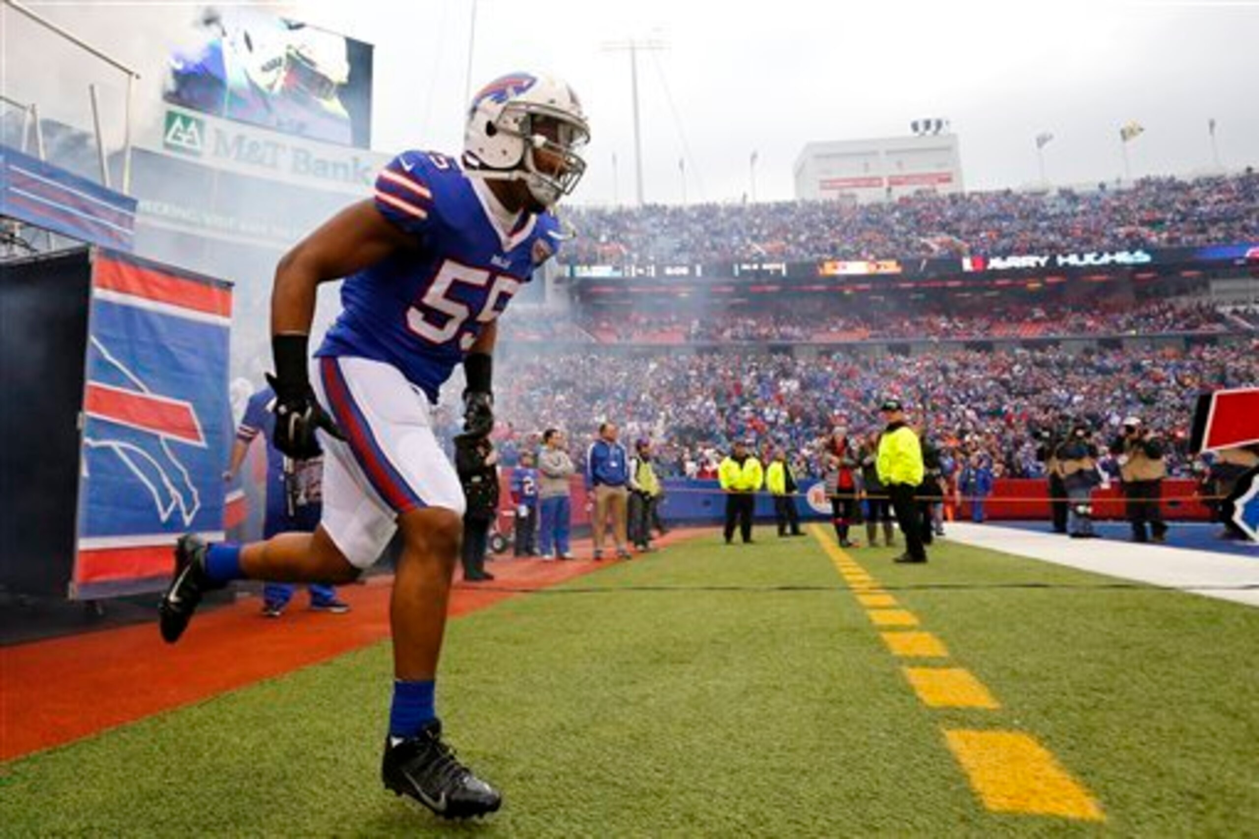 Hughes was a bust in Indianapolis, but he's thrived since coming to Buffalo in 2013.