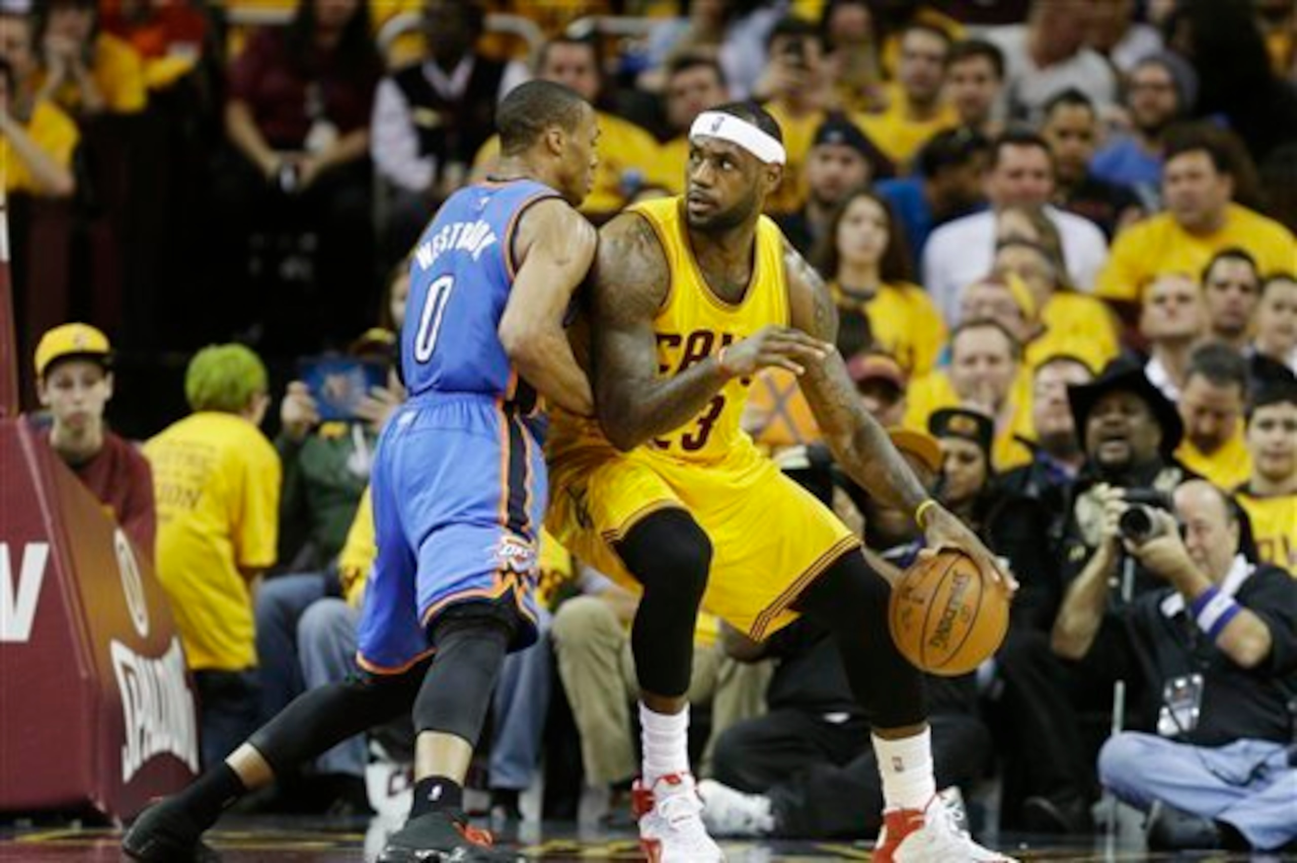 Westbrook is having a better season than James.