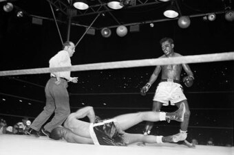 "Sugar" Ray Robinson is one of the very best fighters ever.
